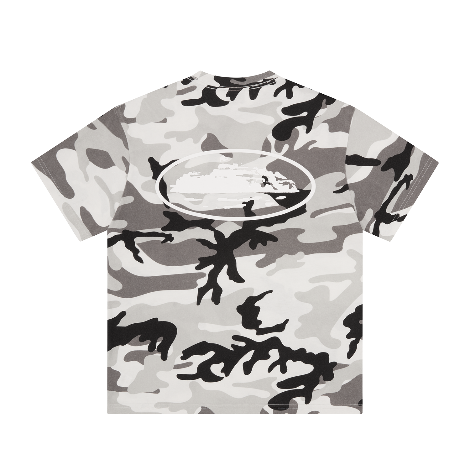 ISLAND PUFF PRINT TEE [FOREST CAMO]