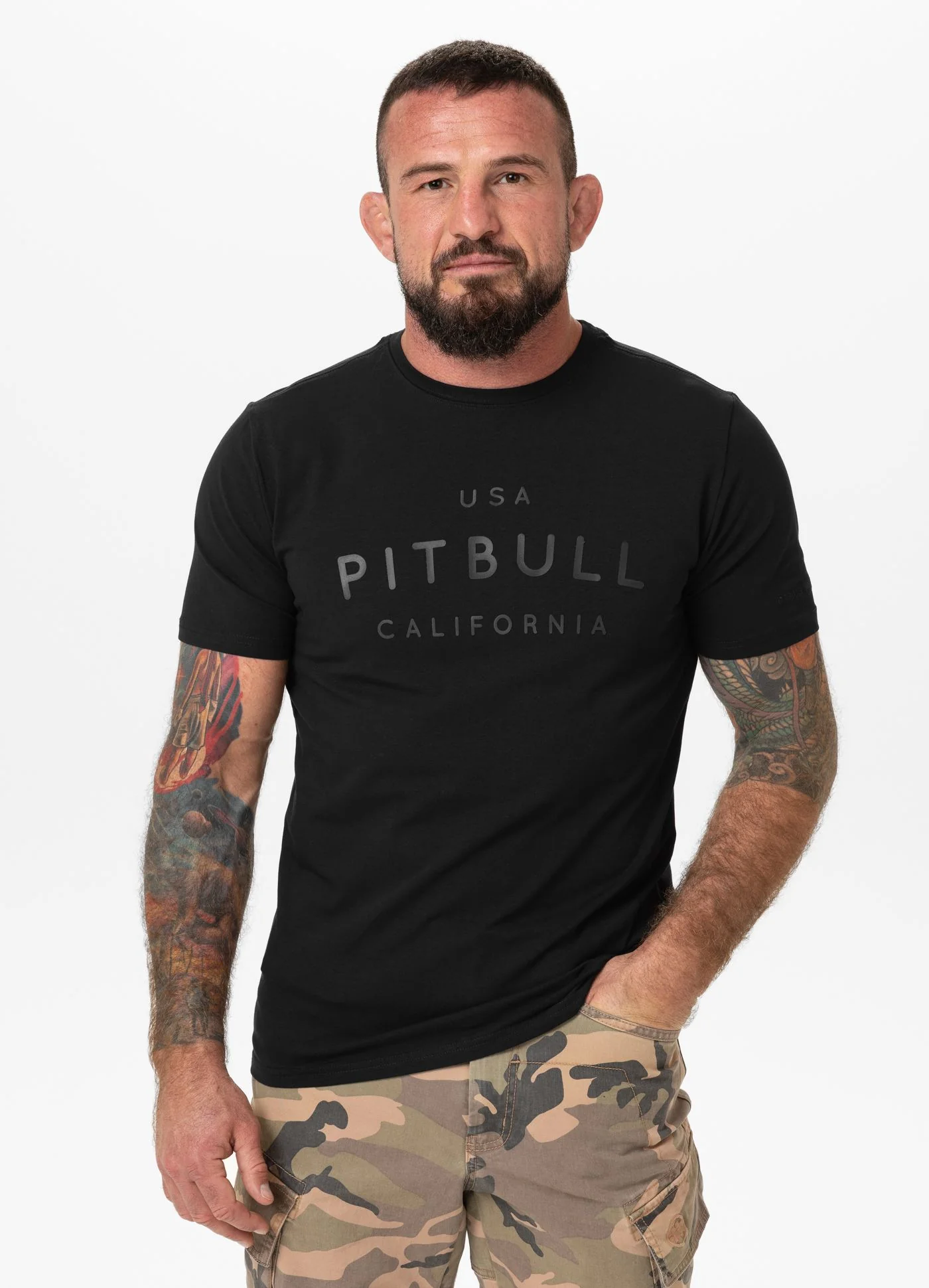 Koszulka Slim Fit USA CAL
