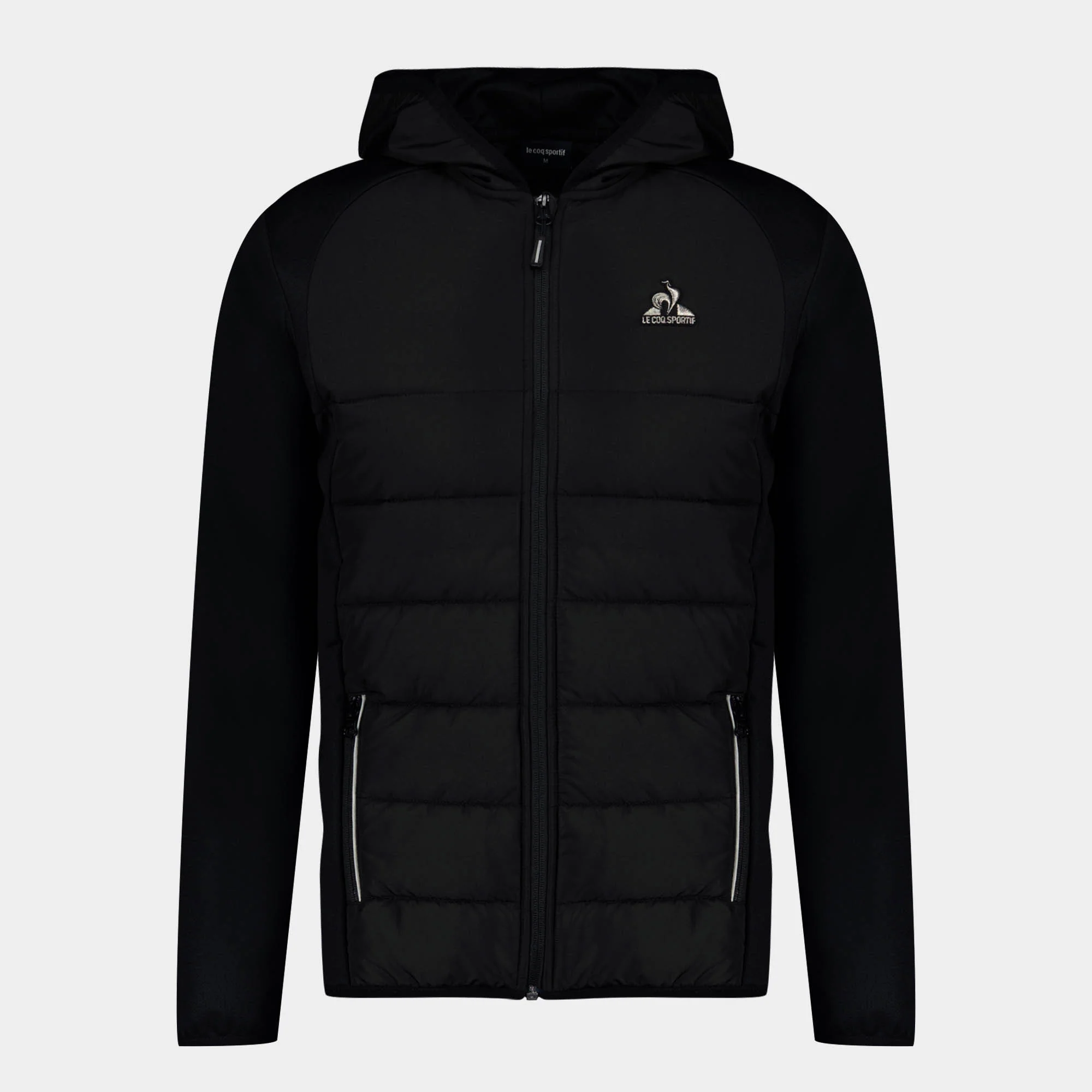 EssentielsMen's zip-up hooded sweatshirt                MEN'S SIZE GUIDE