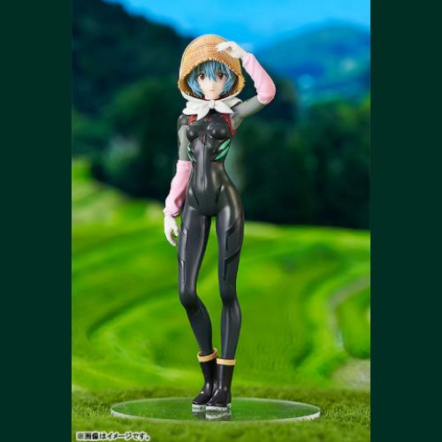 POP UP PARADE Rebuild of Evangelion Rei Ayanami [Tentative Name] Farming ver. Complete Figure