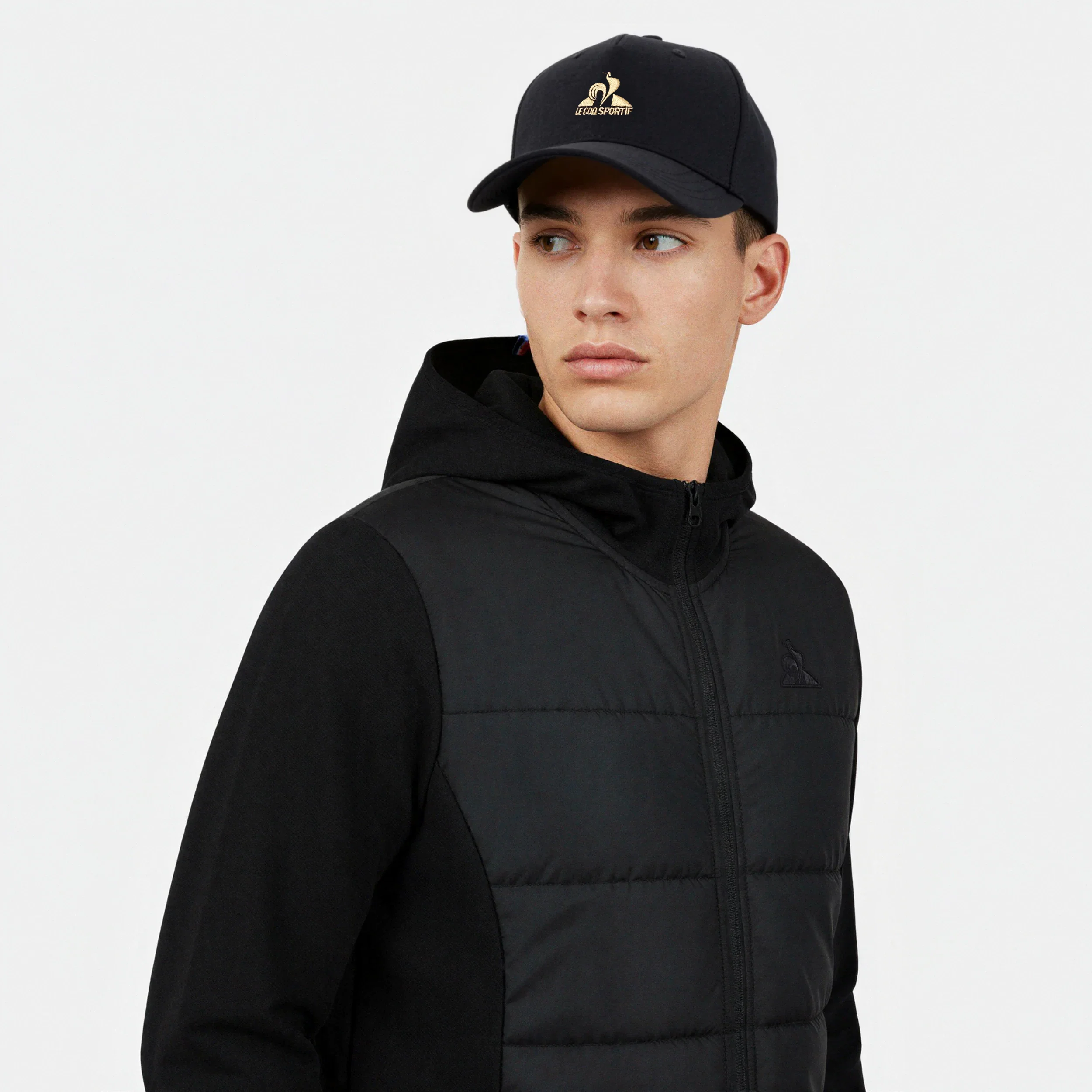 Ton sur tonMen's Hooded Zip Sweatshirt                MEN'S SIZE GUIDE