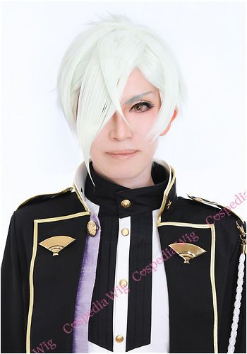 ”Touken Ranbu”Hizamaru style cosplay wig