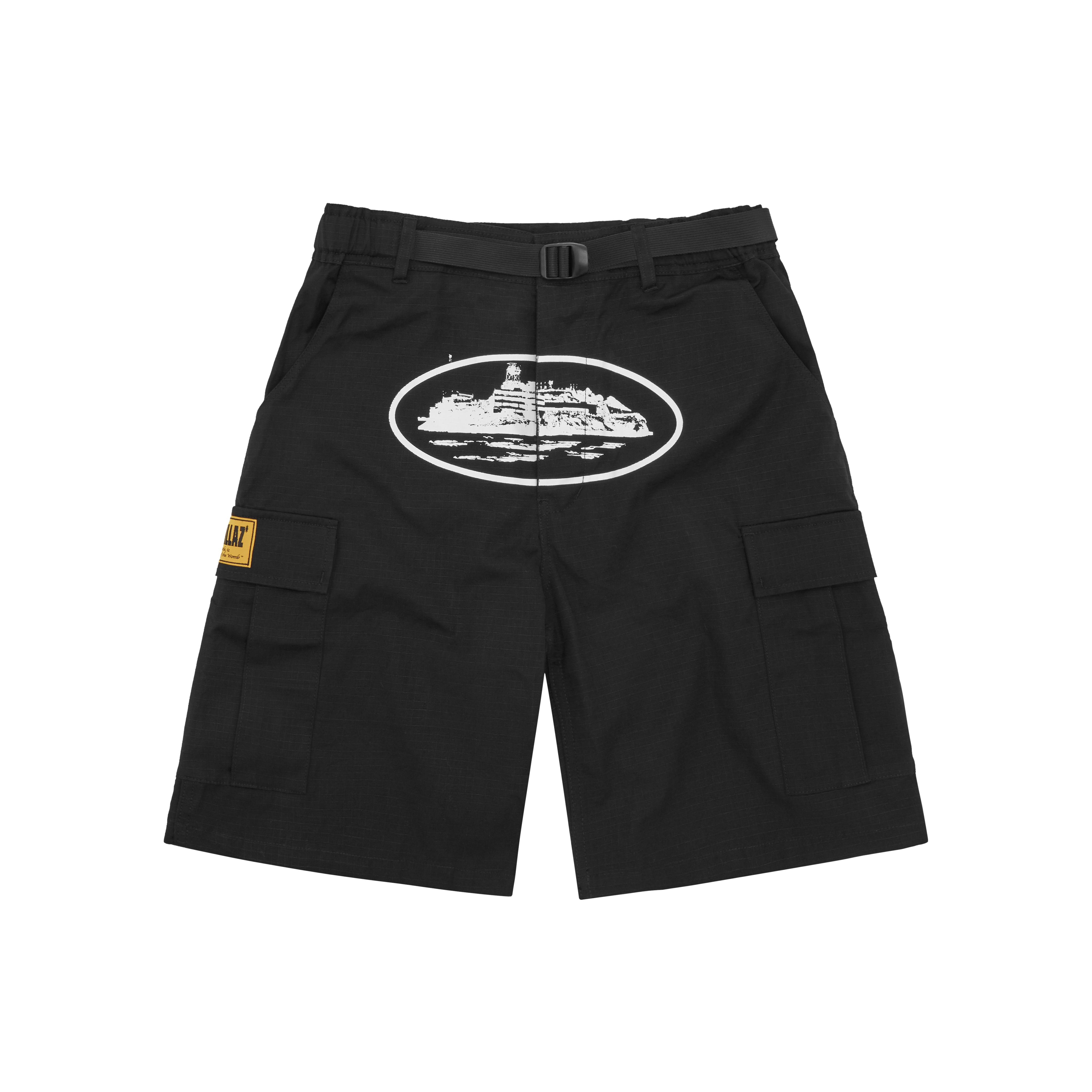 ALCATRAZ CARGO SHORT [TRIPLE BLACK]
