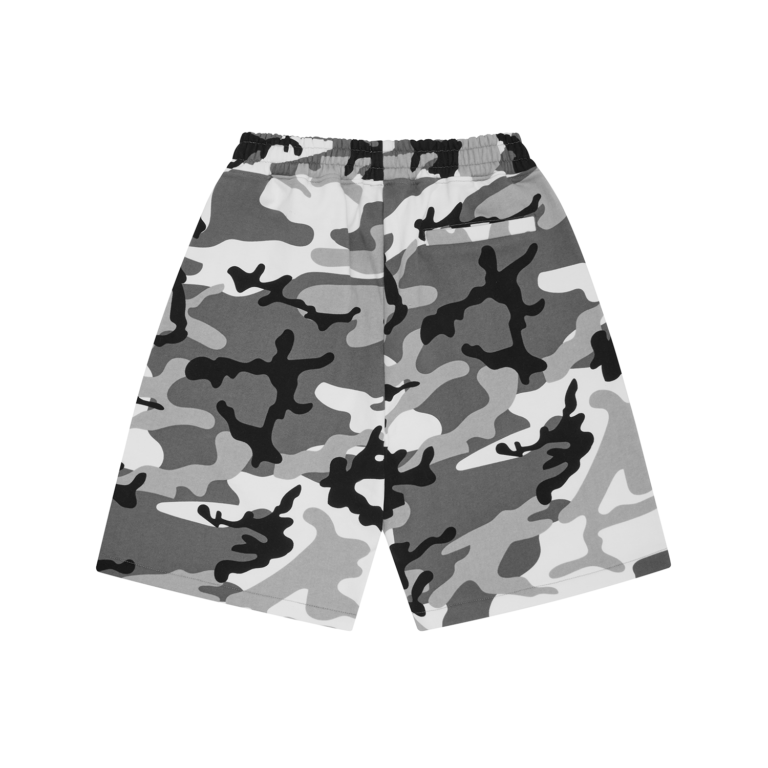 ISLAND PUFF PRINT SWEATSHORT [OFF WHITE]