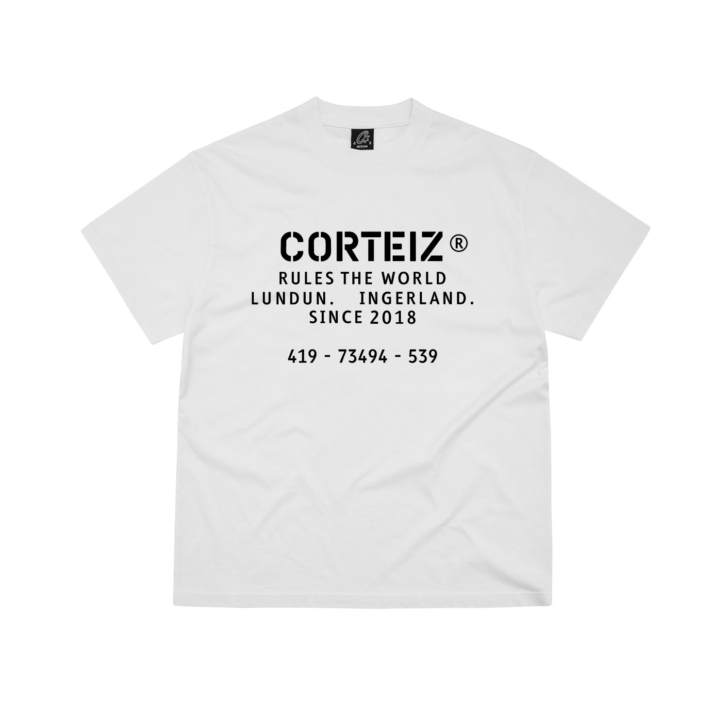 OG STENCIL TEE [GREY]