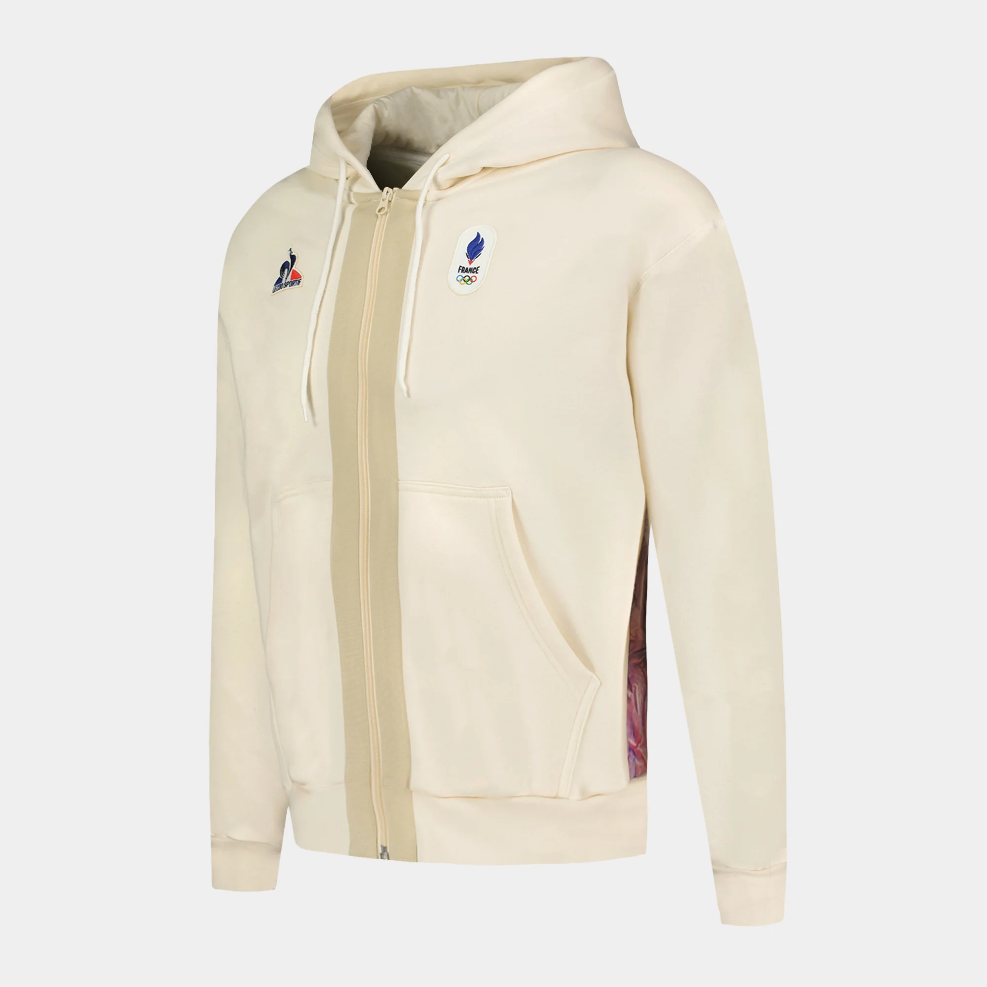 French Olympic TeamUnisex Hybrid Hoodie                MEN'S SIZE GUIDE