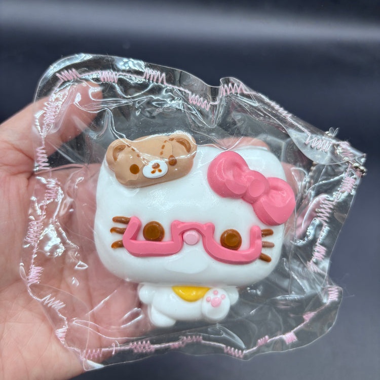 Cute glasses kitty taba squishy