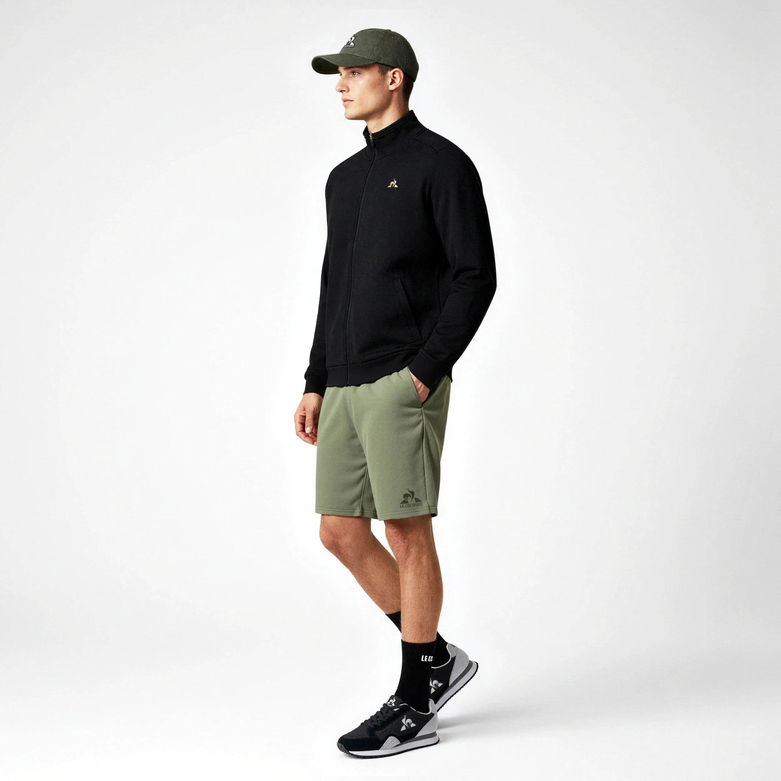 Coq d'OrMen's zipped sweatshirt                MEN'S SIZE GUIDE