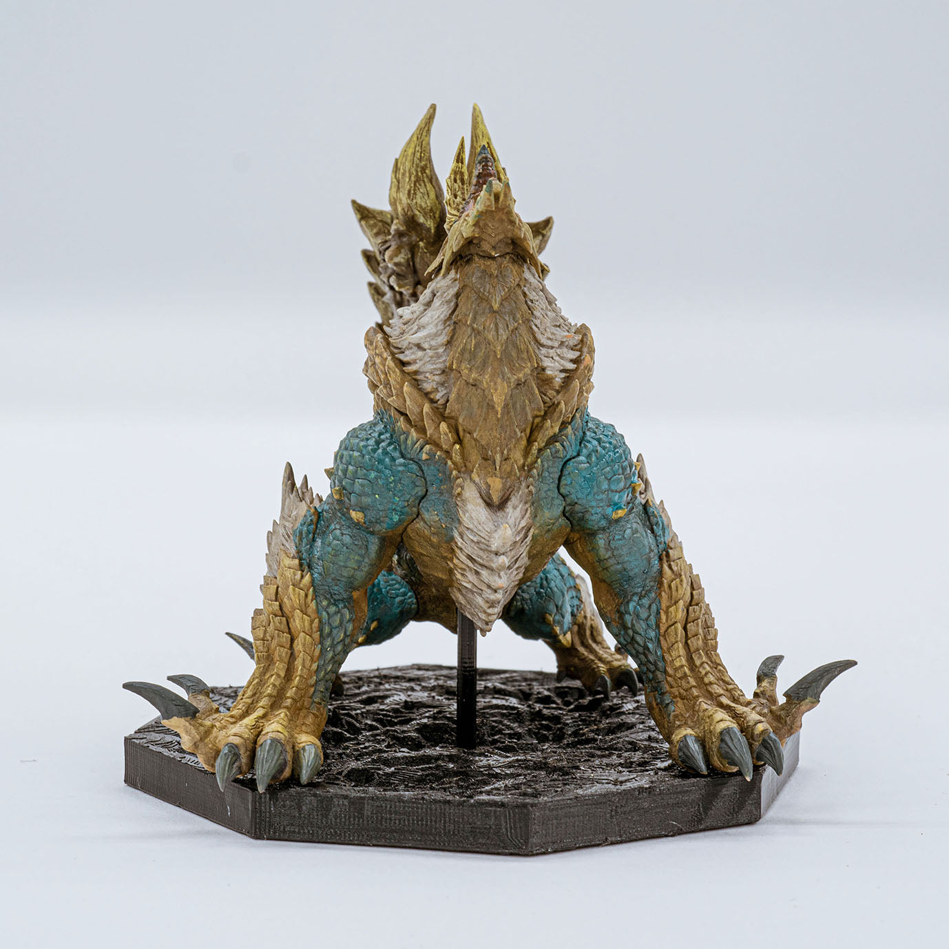 CAPCOM FIGURE BUILDER CUBE MONSTER HUNTER Thunder Wolf Wyvern Zinogre Complete Figure