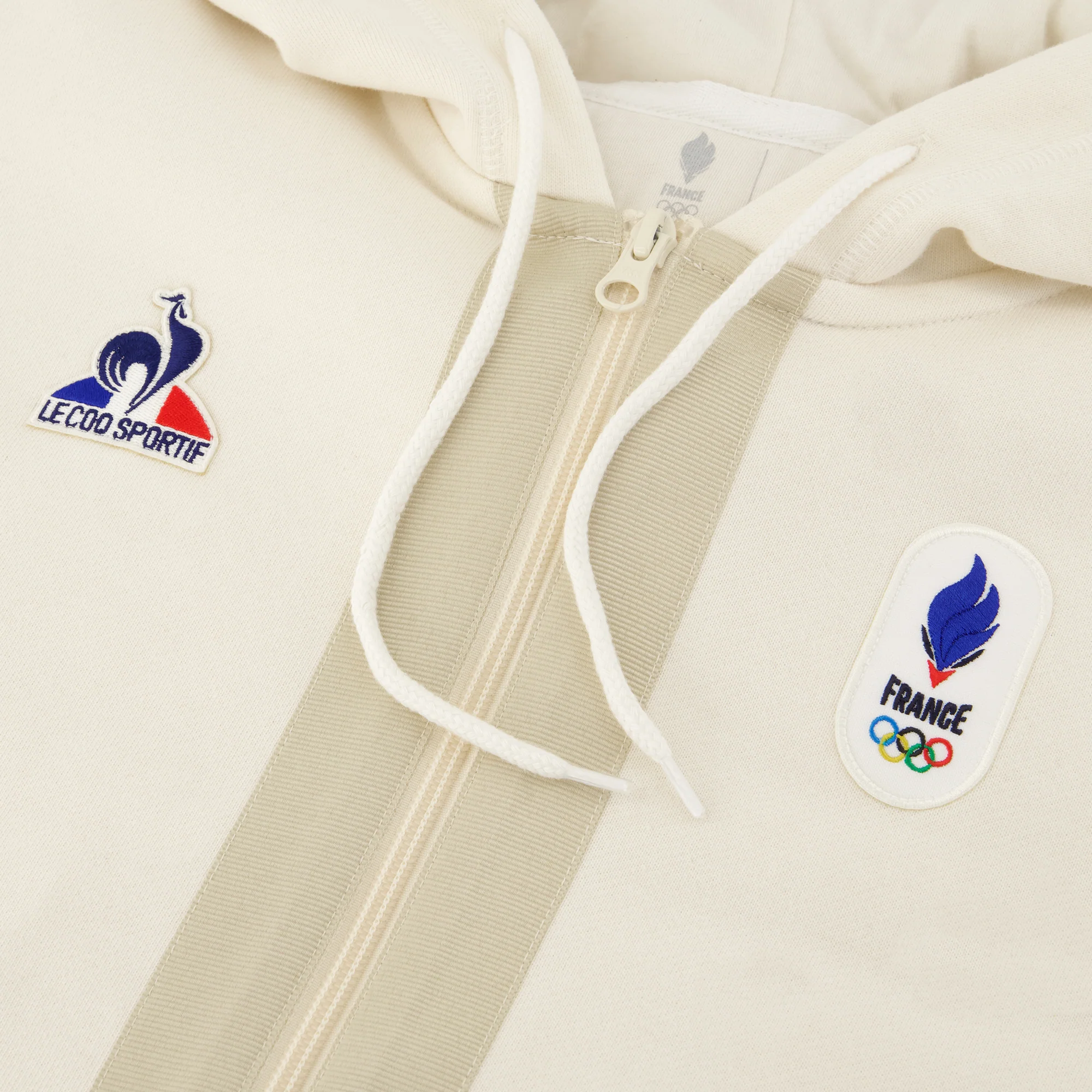 French Olympic TeamUnisex Hybrid Hoodie                MEN'S SIZE GUIDE