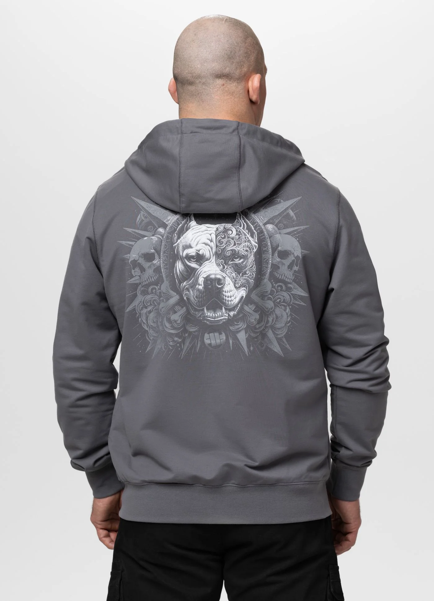 Bluza rozpinana z kapturem PITBULL WORLD