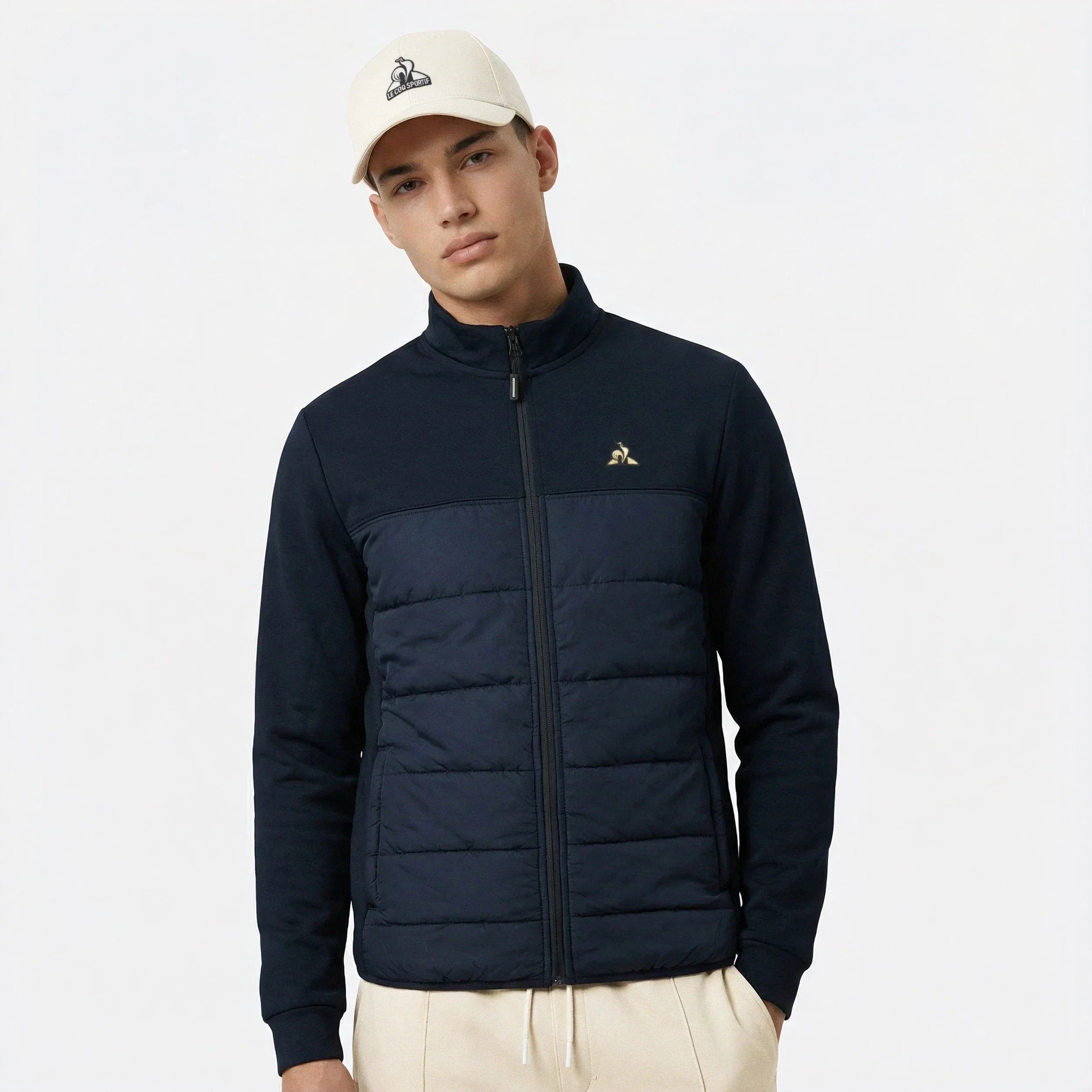 Coq d'OrMen's zipped sweatshirt                MEN'S SIZE GUIDE