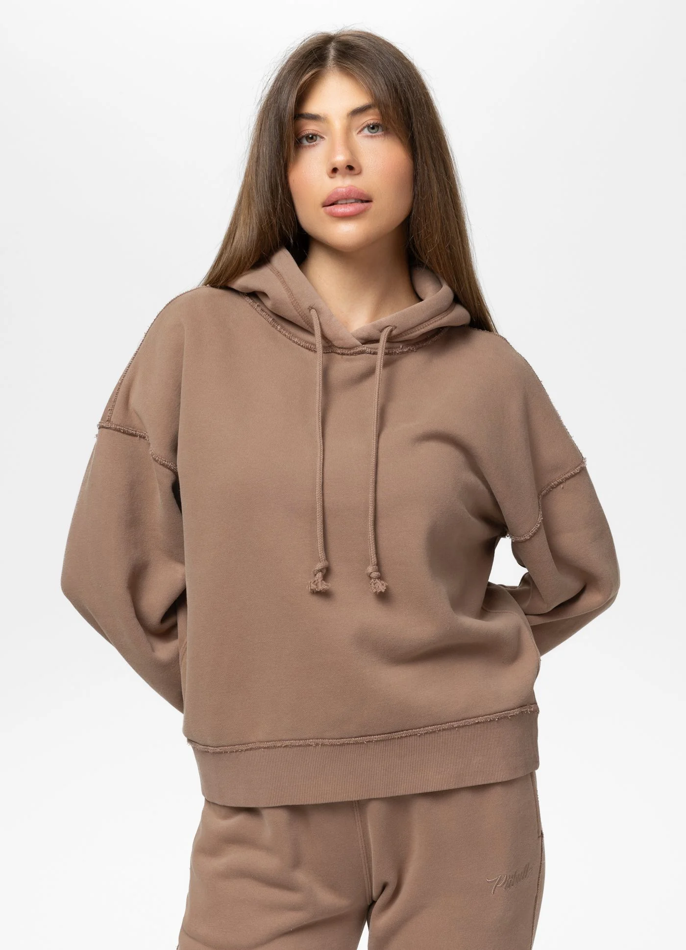 Bluza z kapturem Washed LOVIA