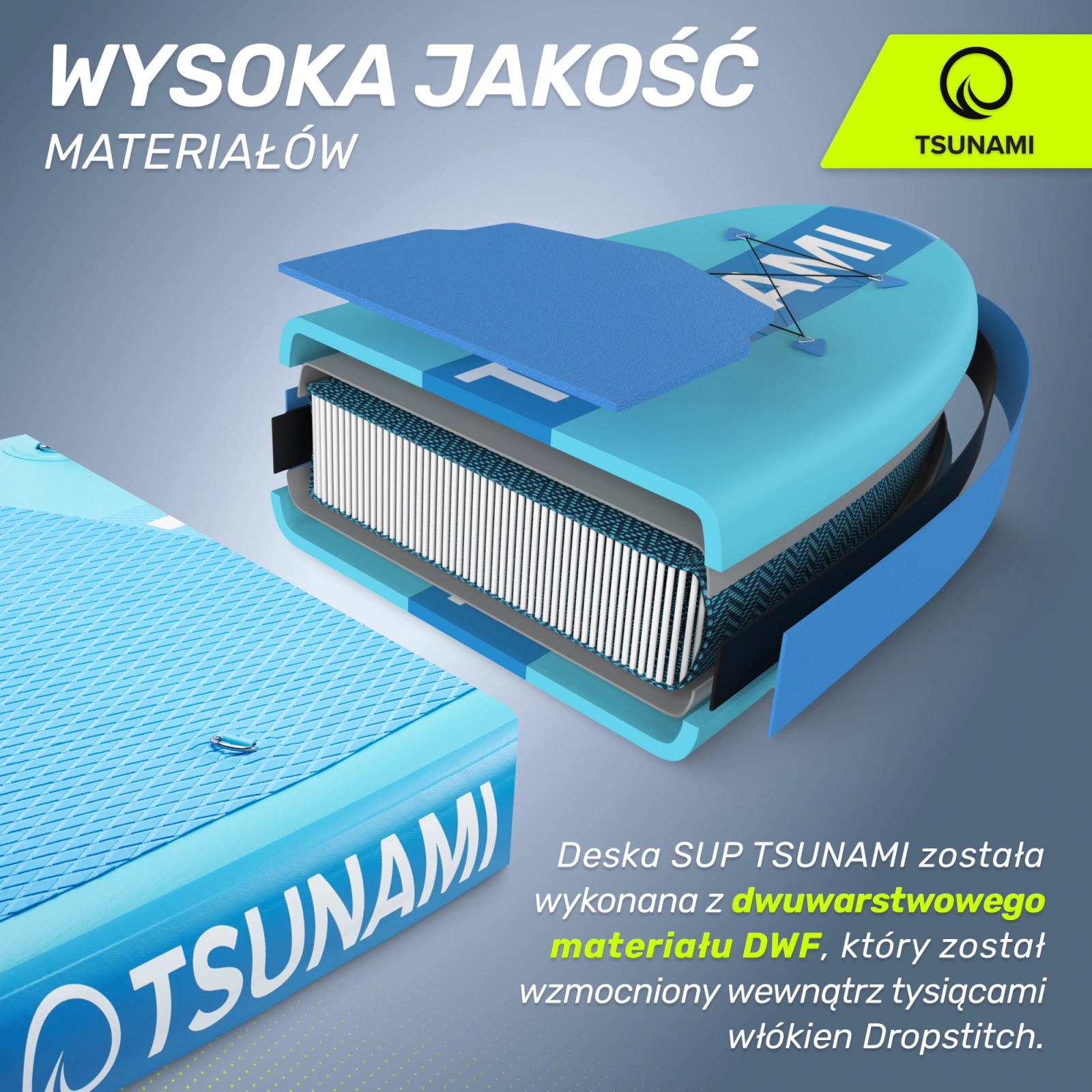 pompowana deska do supa zestaw