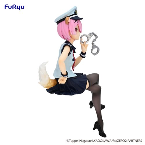 Re:Zero - Starting Life in Another World - Noodle Stopper Figure - Ram - dog-eared police