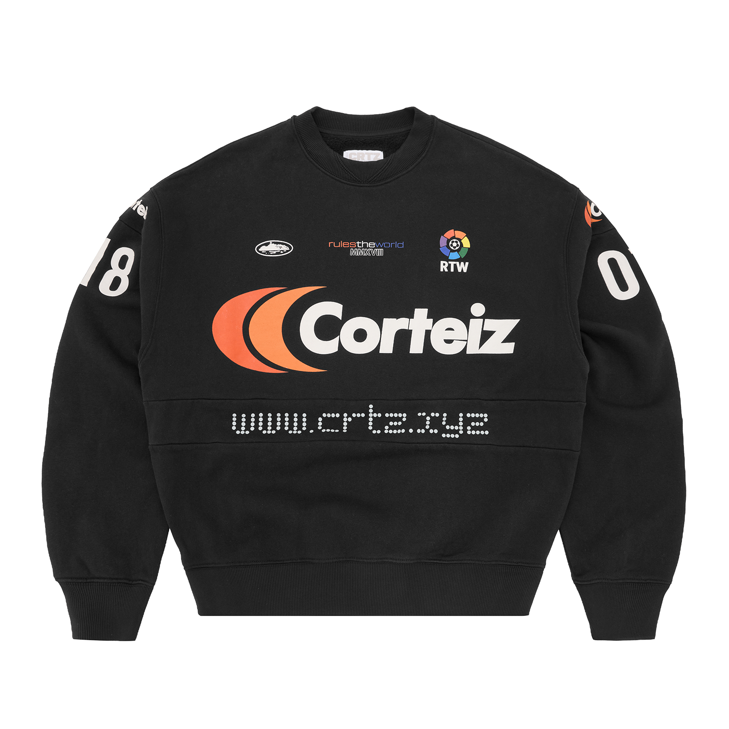 SPONSORS TRAINING CREWNECK [BLACK]
