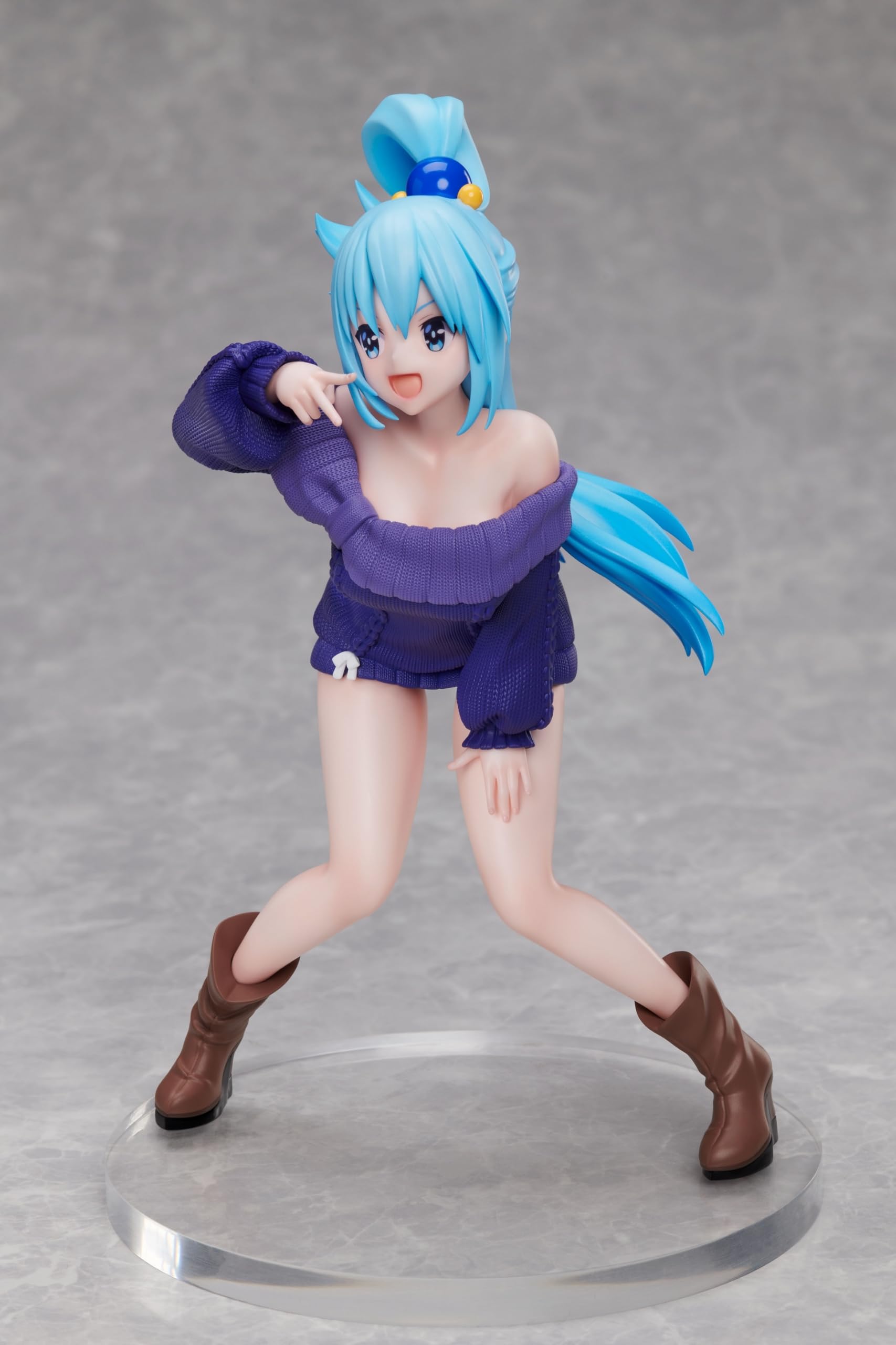 Anime 'KonoSuba: God's Blessing on This Wonderful World! 3' 1/7 Scale Figure - Aqua