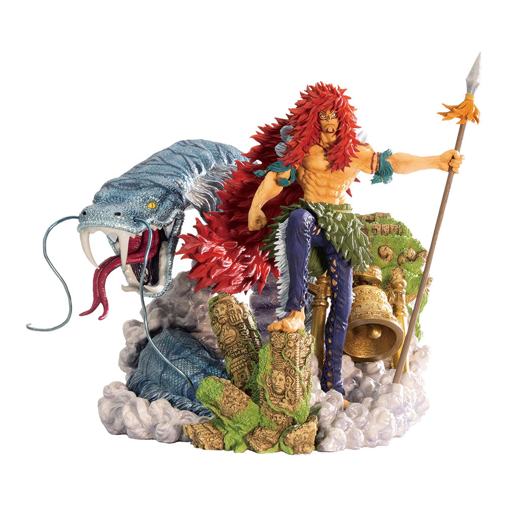 2024 12 ONE PIECE - King of Modeling - Kalgala the Warrior of Shandra Metallic coloring Ver. [Ichiban-Kuji Prize B]
