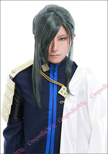 ”Touken Ranbu”Nikkari Aoe style cosplay wig