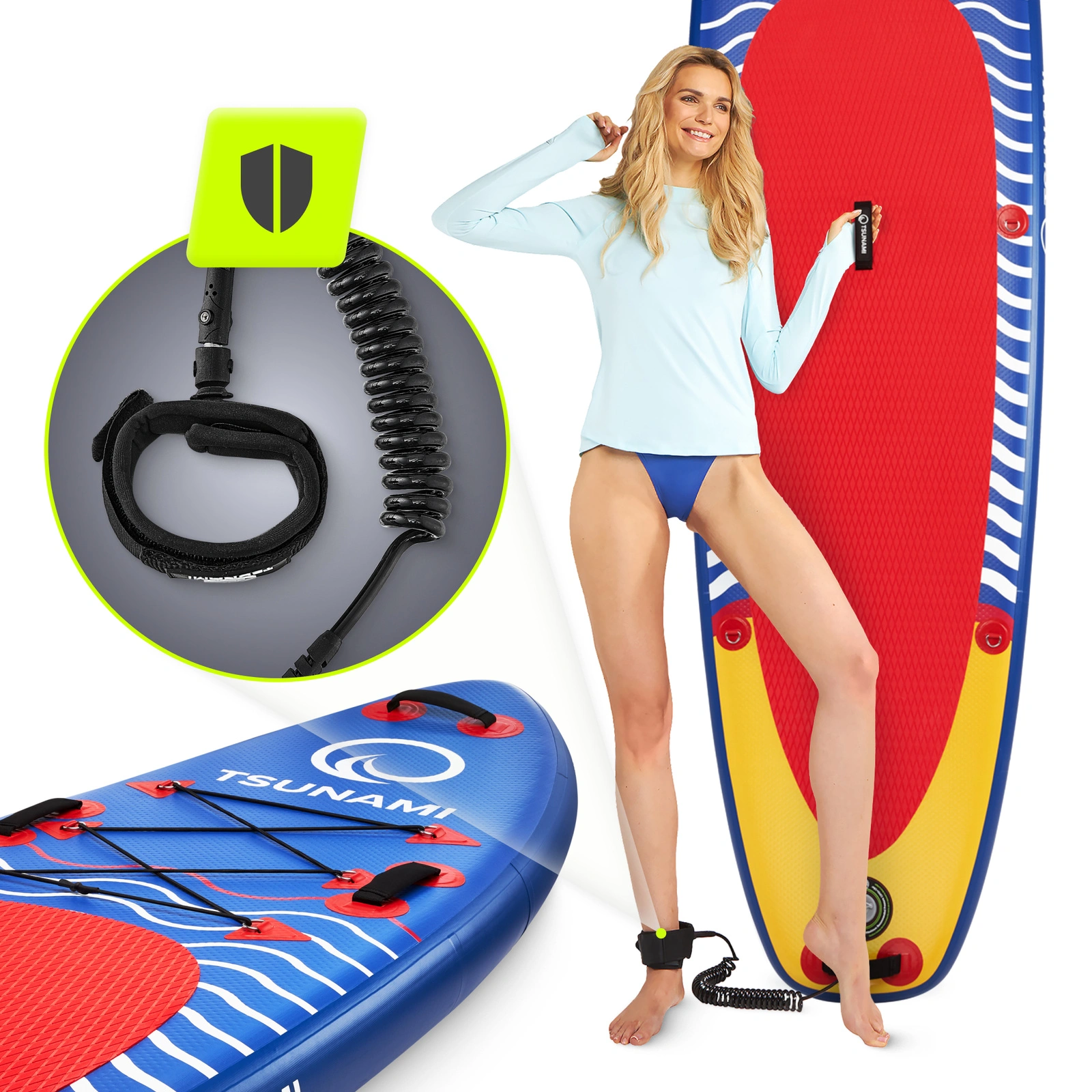 deska SUP pompowana do plywania