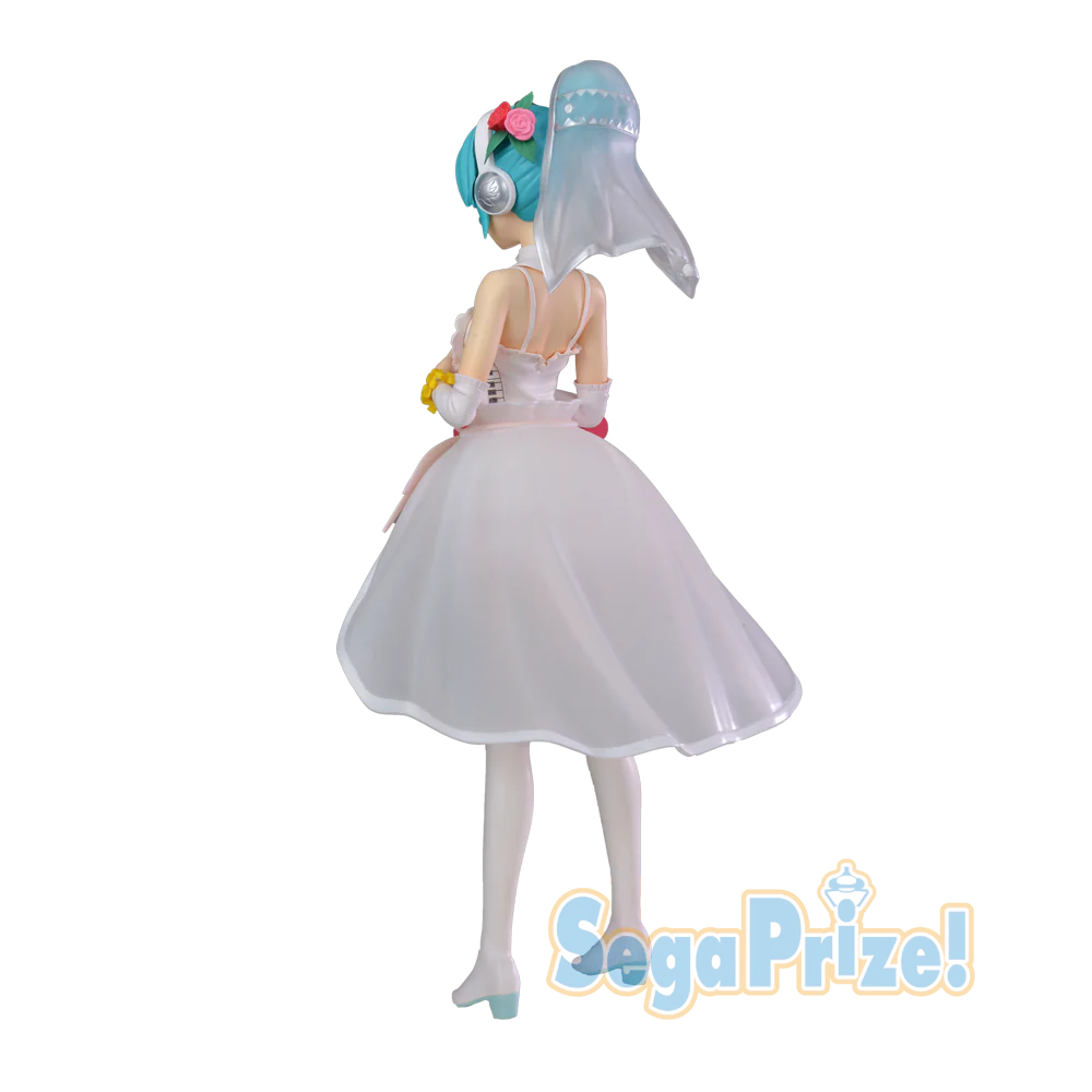 Hatsune Miku -Project DIVA- Arcade Future Tone SPM Figure - Hatsune Miku White Dress -