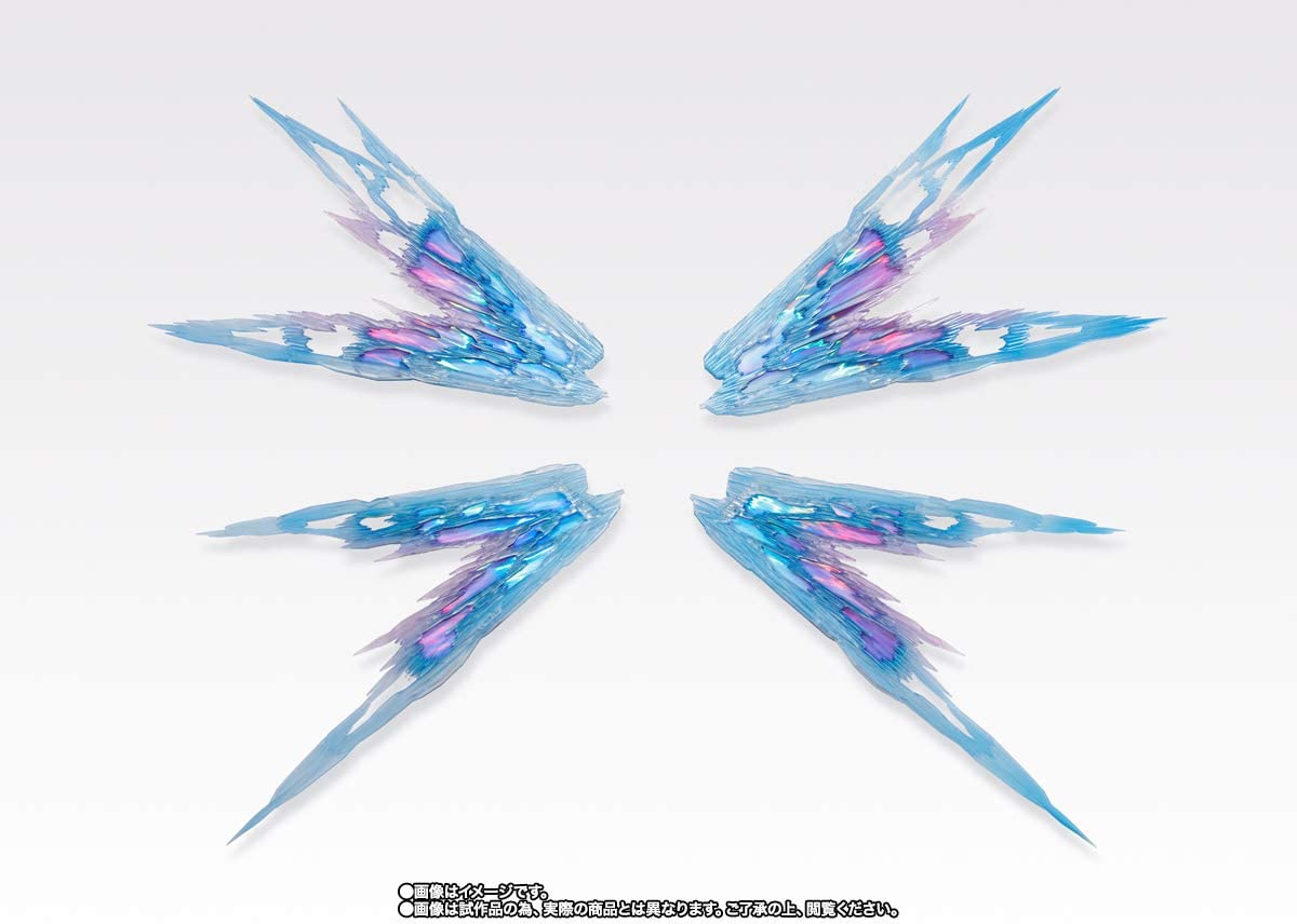 METAL BUILD Mobile Suit Gundam SEED Destiny Strike Freedom Gundam Light Wings Option Set SOUL BLUE Ver.
