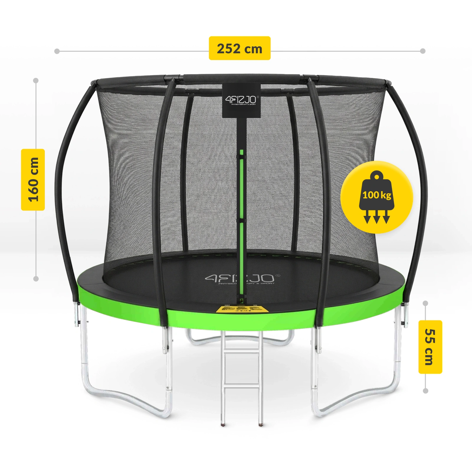 Zahradní trampolína pro děti 252 cm 8FT