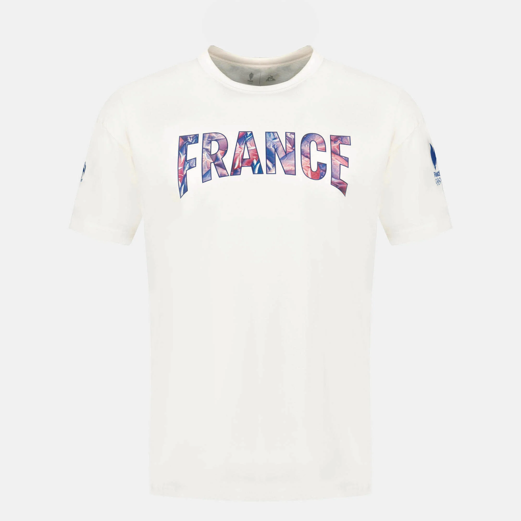 French Olympic TeamMen's Printed FRANCE T-shirt                MEN'S SIZE GUIDE