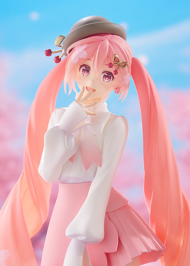 POP UP PARADE Character Vocal Series 01 Hatsune Miku SMILE VALUE 2025 Sakura Miku Hanami Outfit Ver. Complete Figure