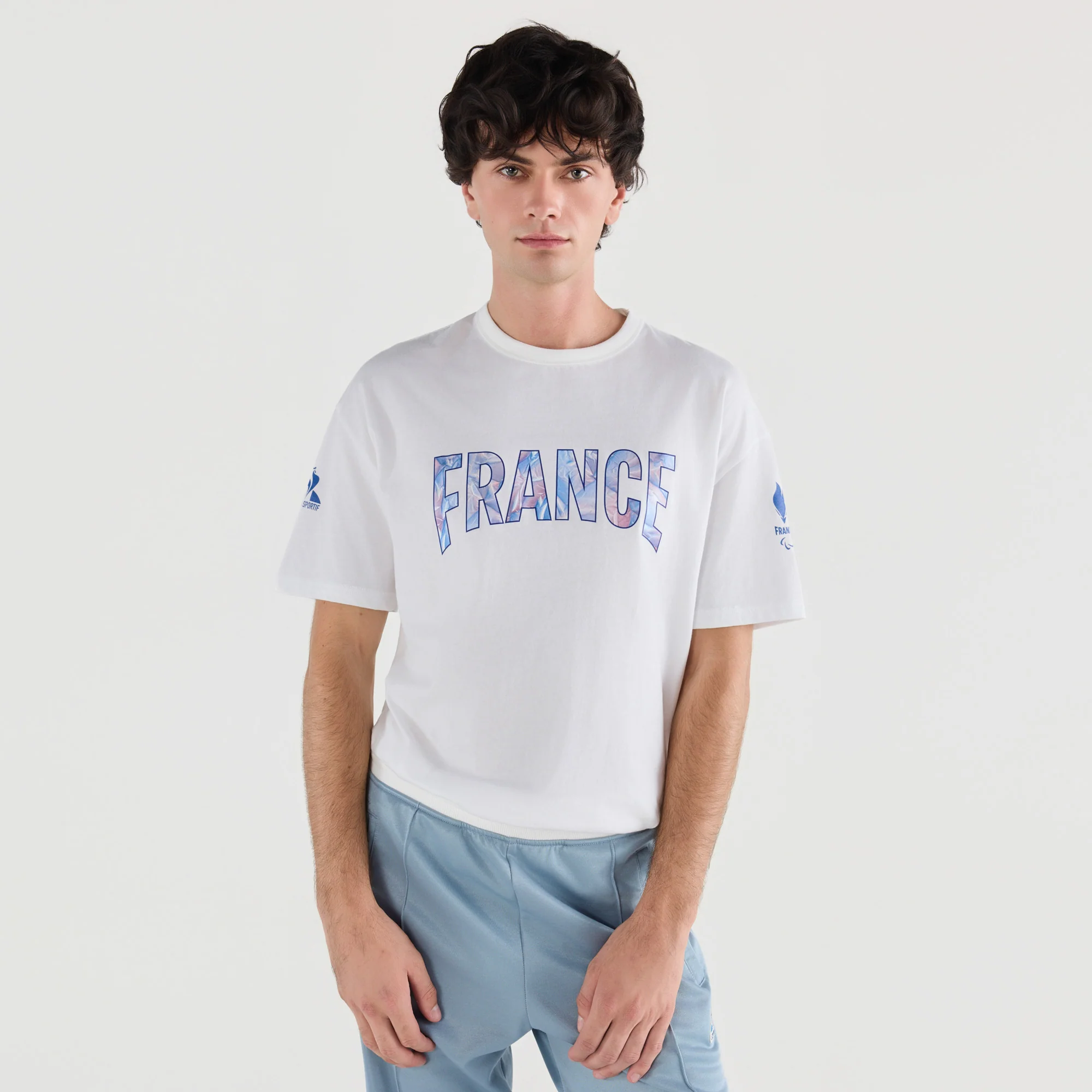 French Paralympic TeamMen's Printed French Paralympic T-shirt                MEN'S SIZE GUIDE