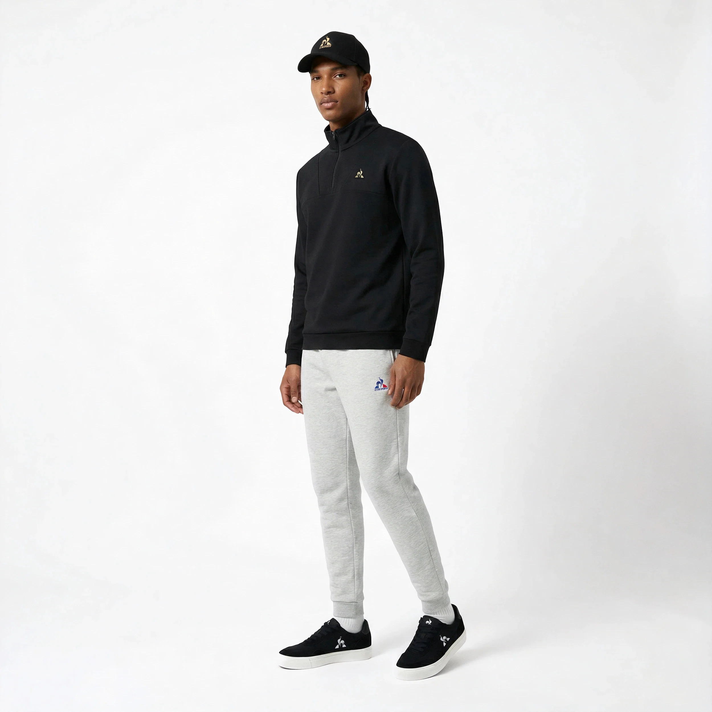 Coq d'OrMen's round neck sweatshirt                MEN'S SIZE GUIDE