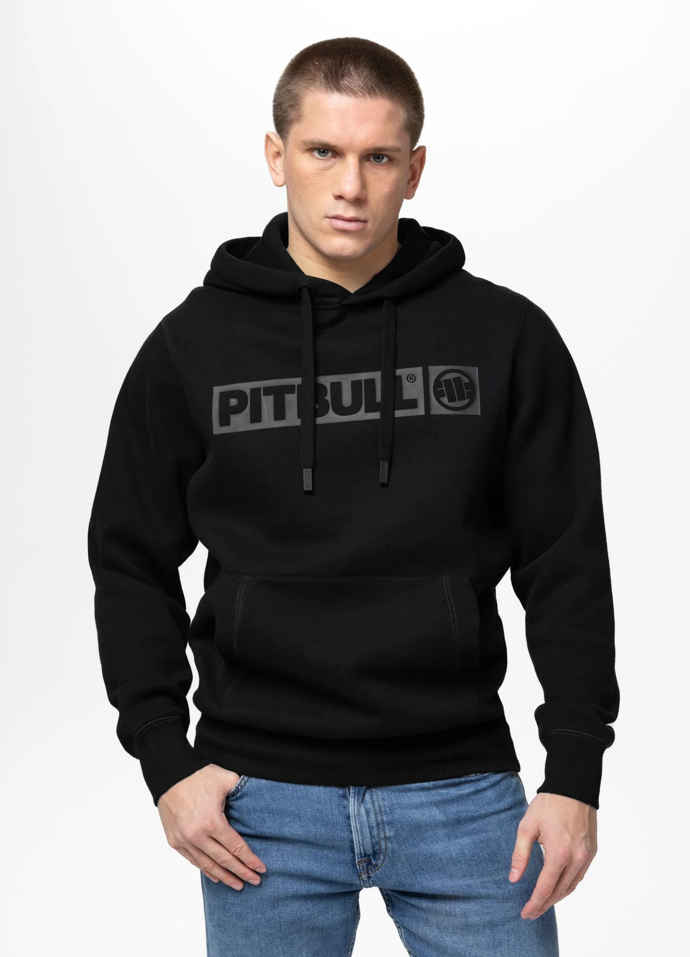Bluza z kapturem HILLTOP BLACK