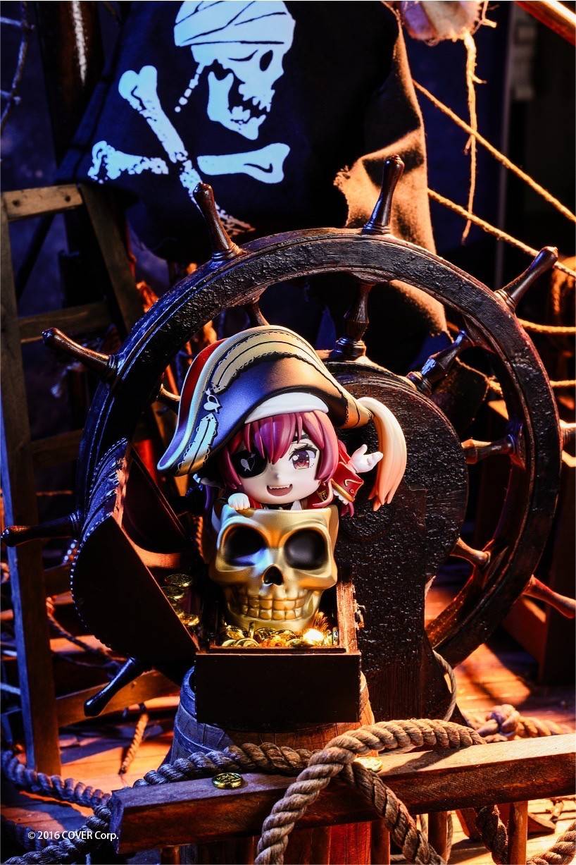 hololive production Ocean Ver. Ahoy! Houshou Marine Departure 3D Modeling EasyCard