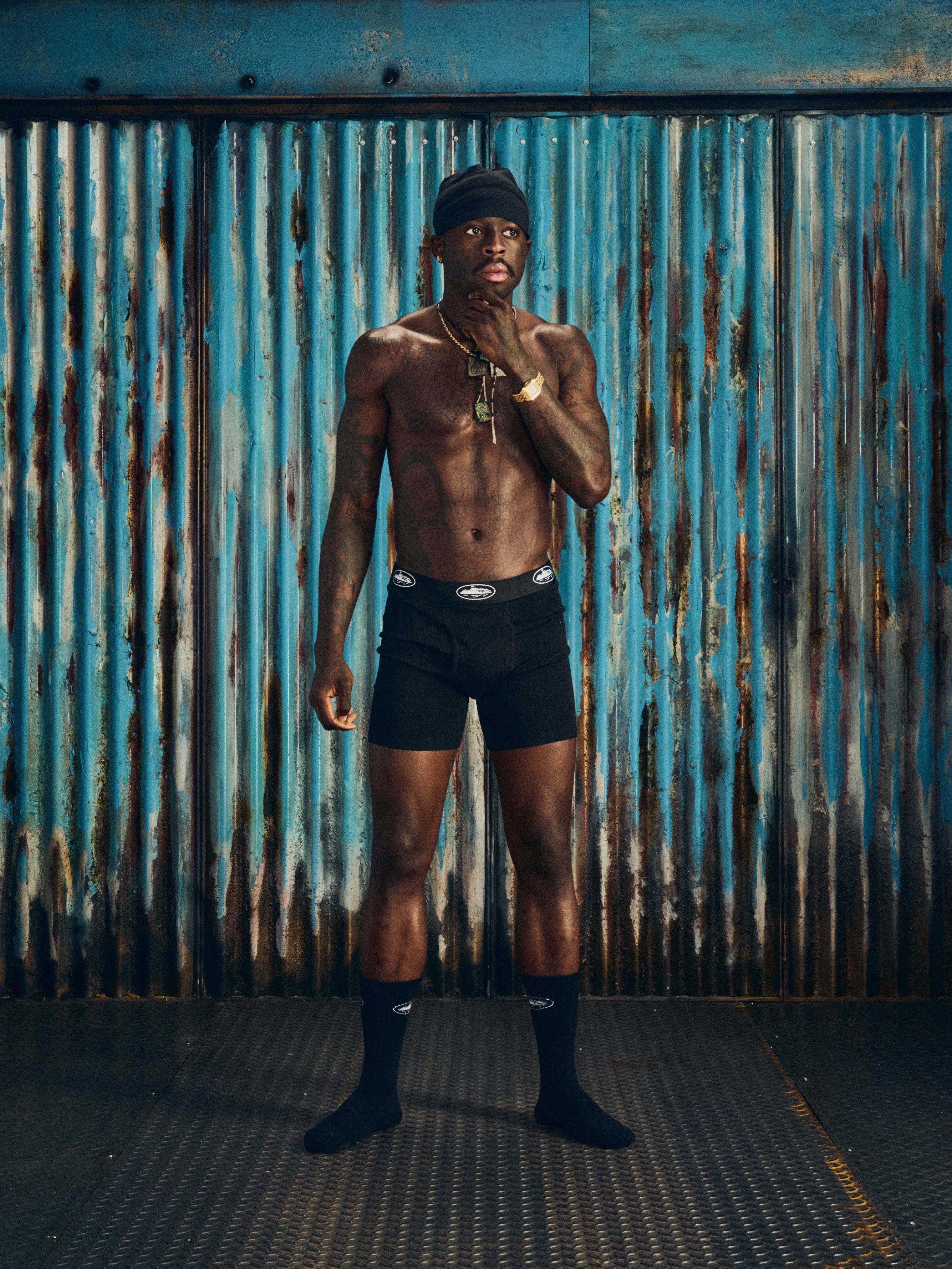 WHITE ALCATRAZ BOXERS [3 PACK]