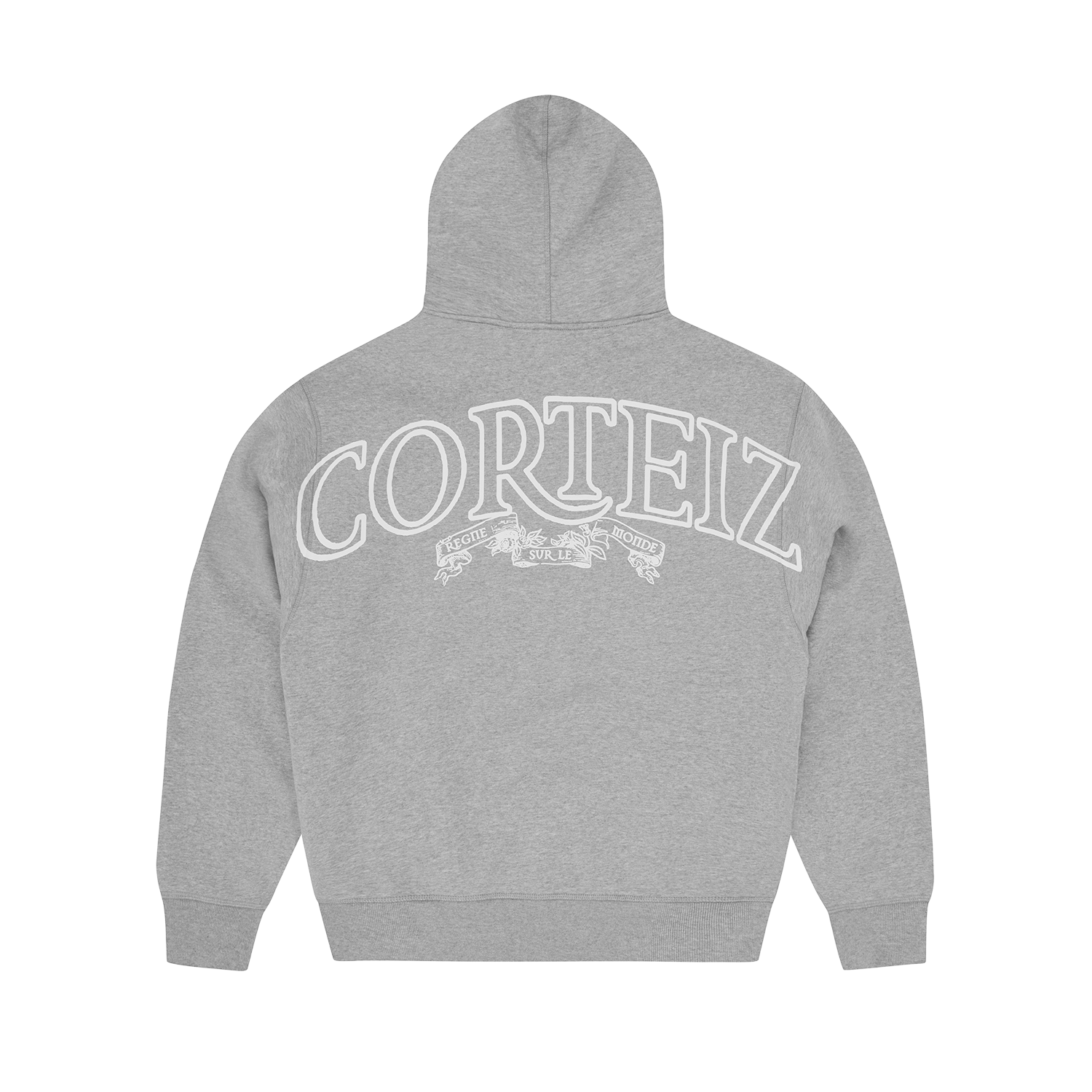 SUPERIOR ROYALE ZIP HOODIE [HEATHER GREY]