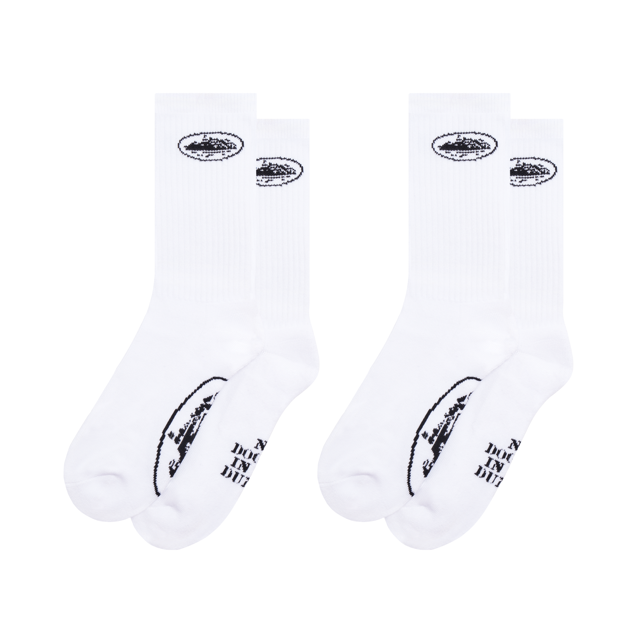 CREME ALCATRAZ SOCKS [2 PACK]