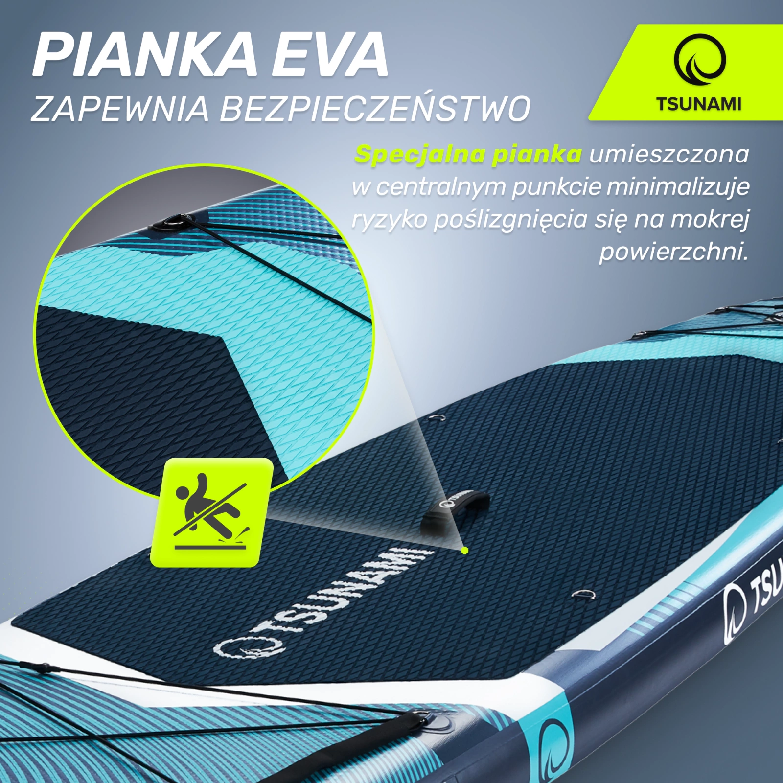 deska SUP pompowana do plywania