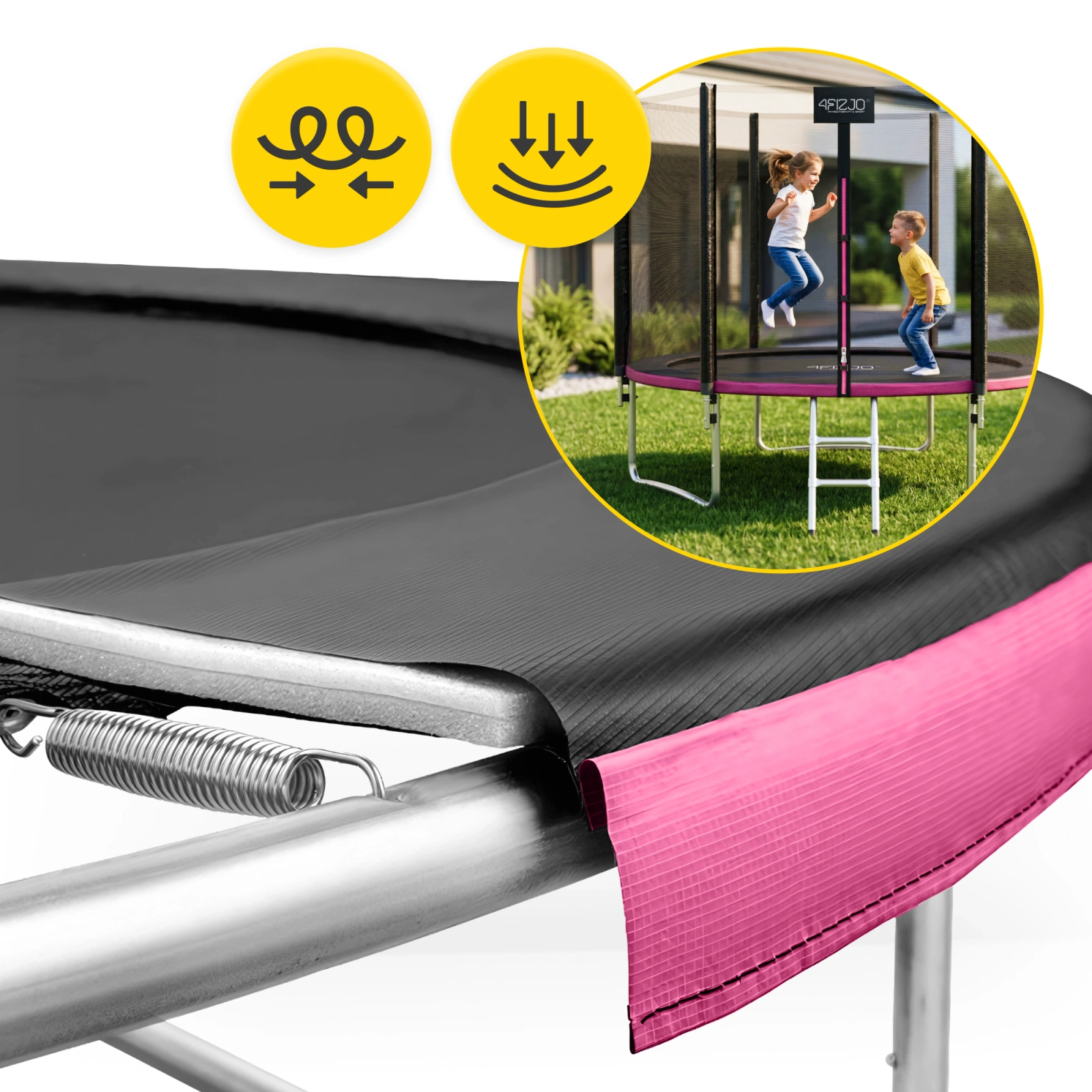 trampolina ogrodowa dla dzieci