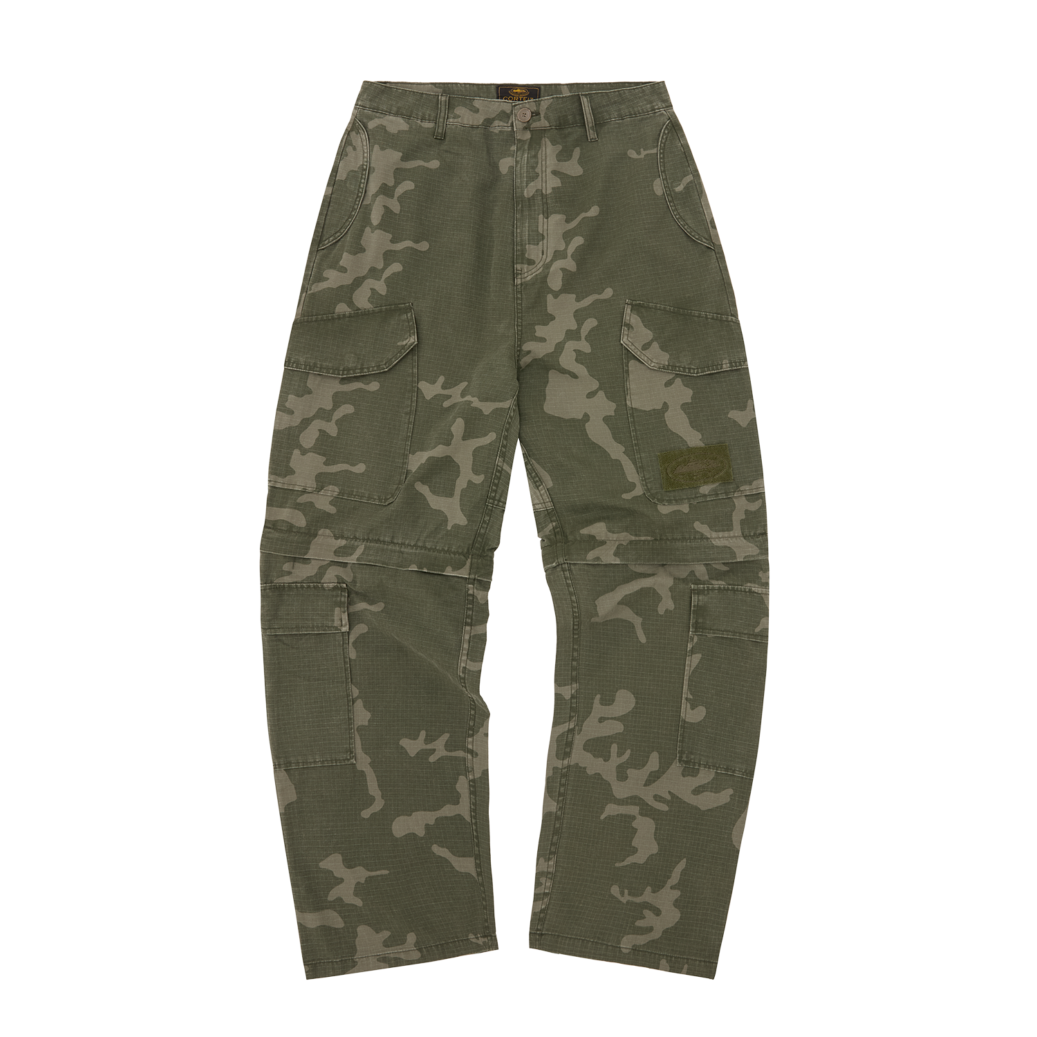 GUERILLAZ CONVERTIBLE PANT [BLACK CAMO]