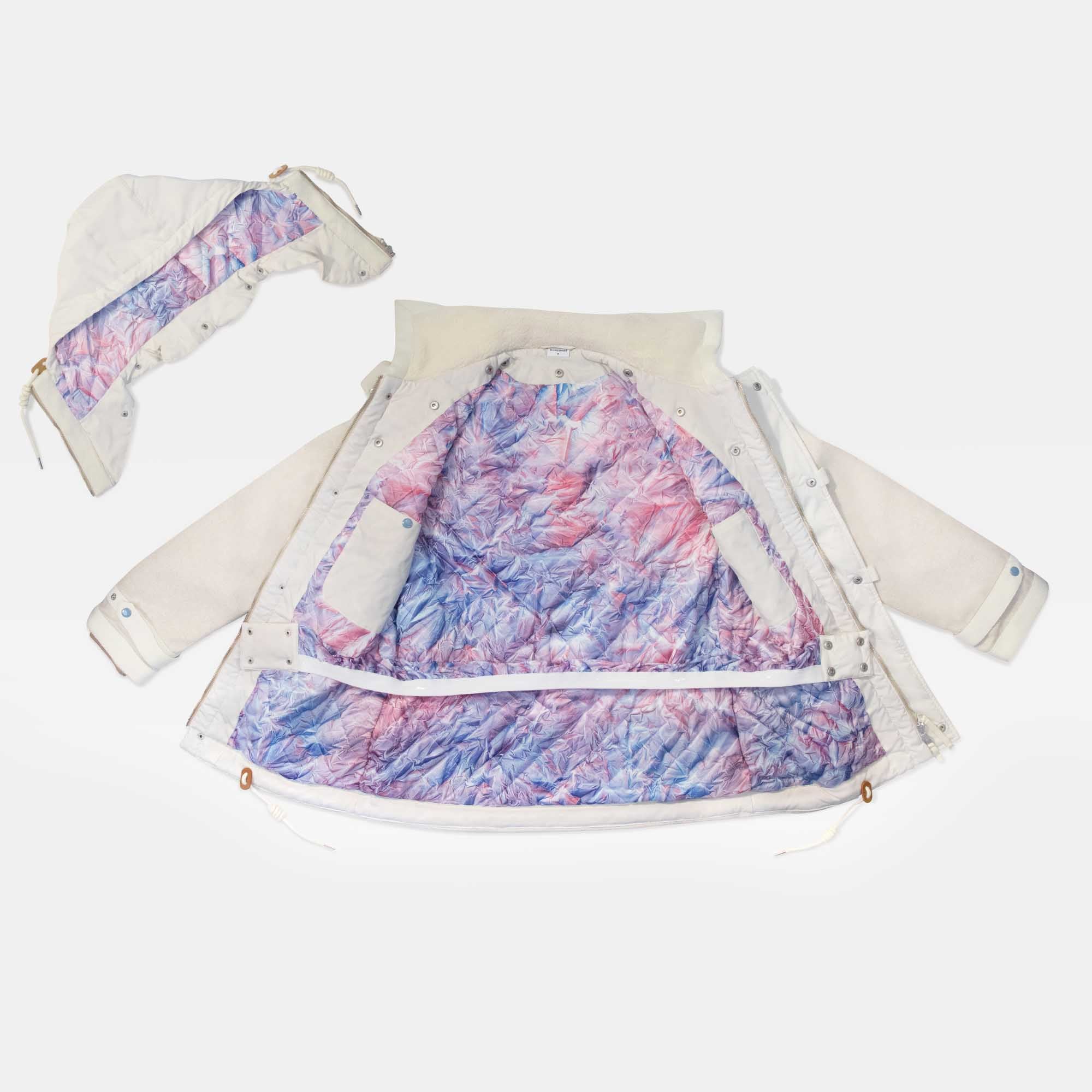 French Olympic TeamUnisex Podium coat with removable hood                MEN'S SIZE GUIDE