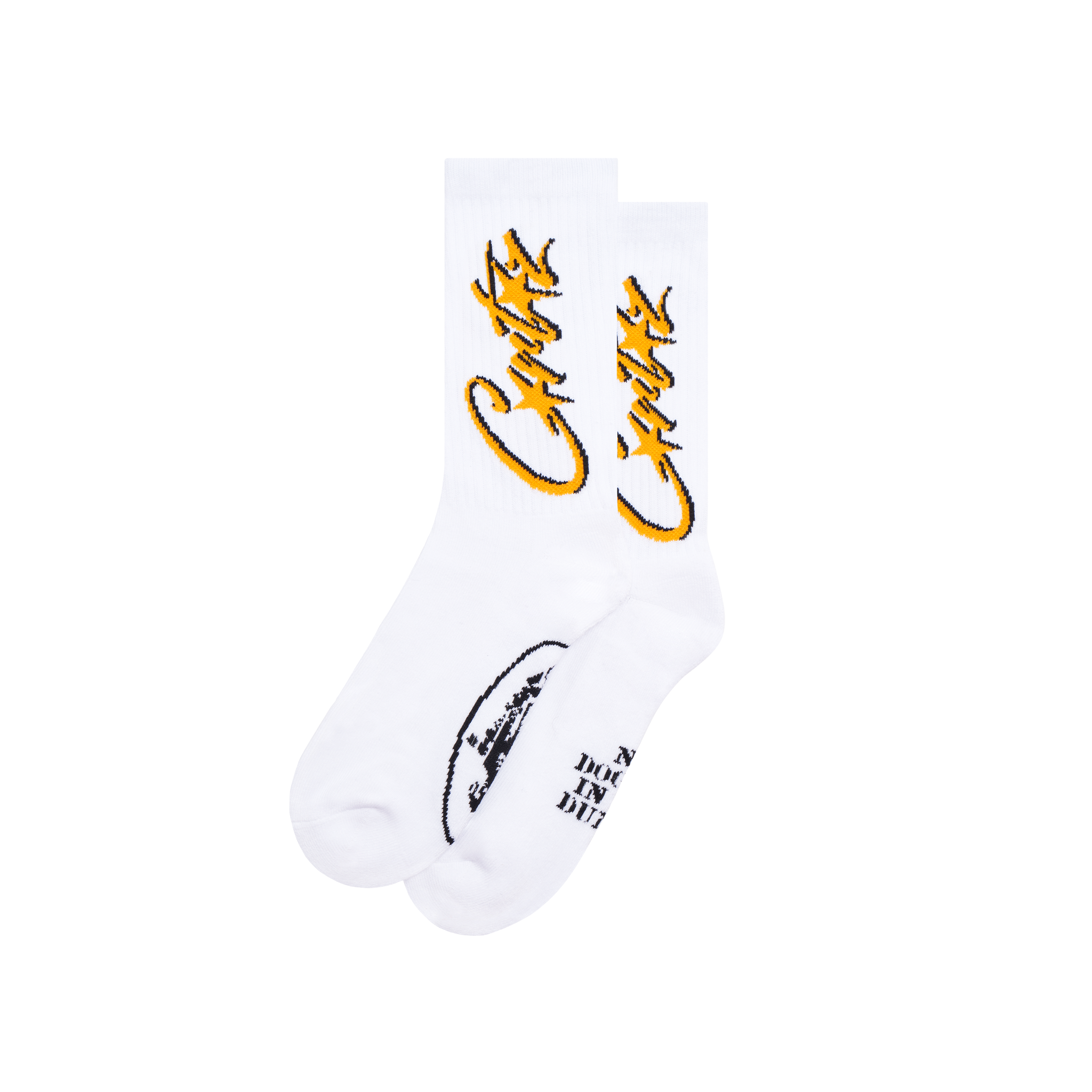 ALLSTARZ SOCKS [WHITE & PINK]