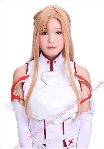 ”Sword Art Online” Asuna(SAO) style cosplay wig