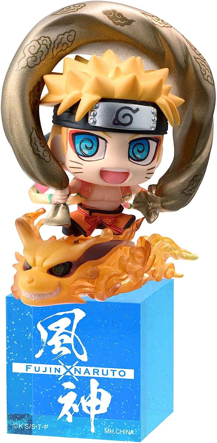 Petit Chara Land - NARUTO Shippuden: Fujin Naruto Uzumaki & Raijin Sasuke Uchiha Set