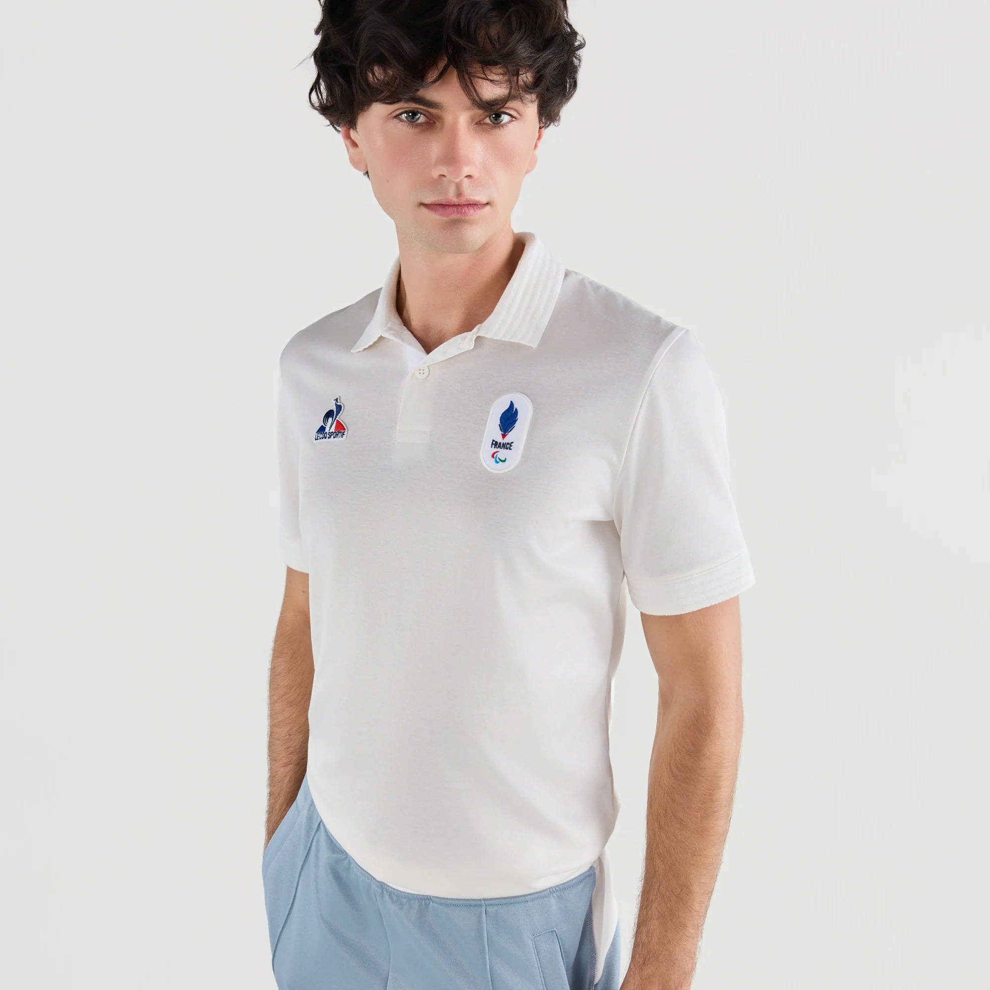 French Paralympic TeamMen's Paralympic Polo Shirt                MEN'S SIZE GUIDE