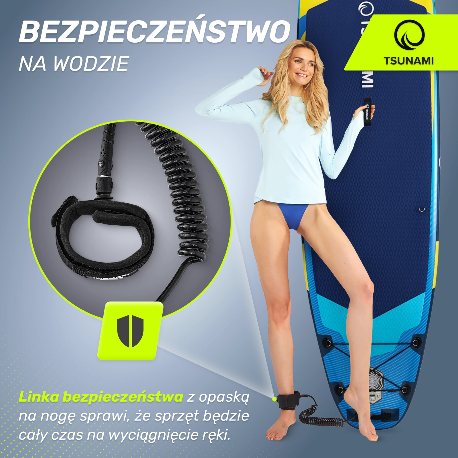deska SUP pompowana do plywania