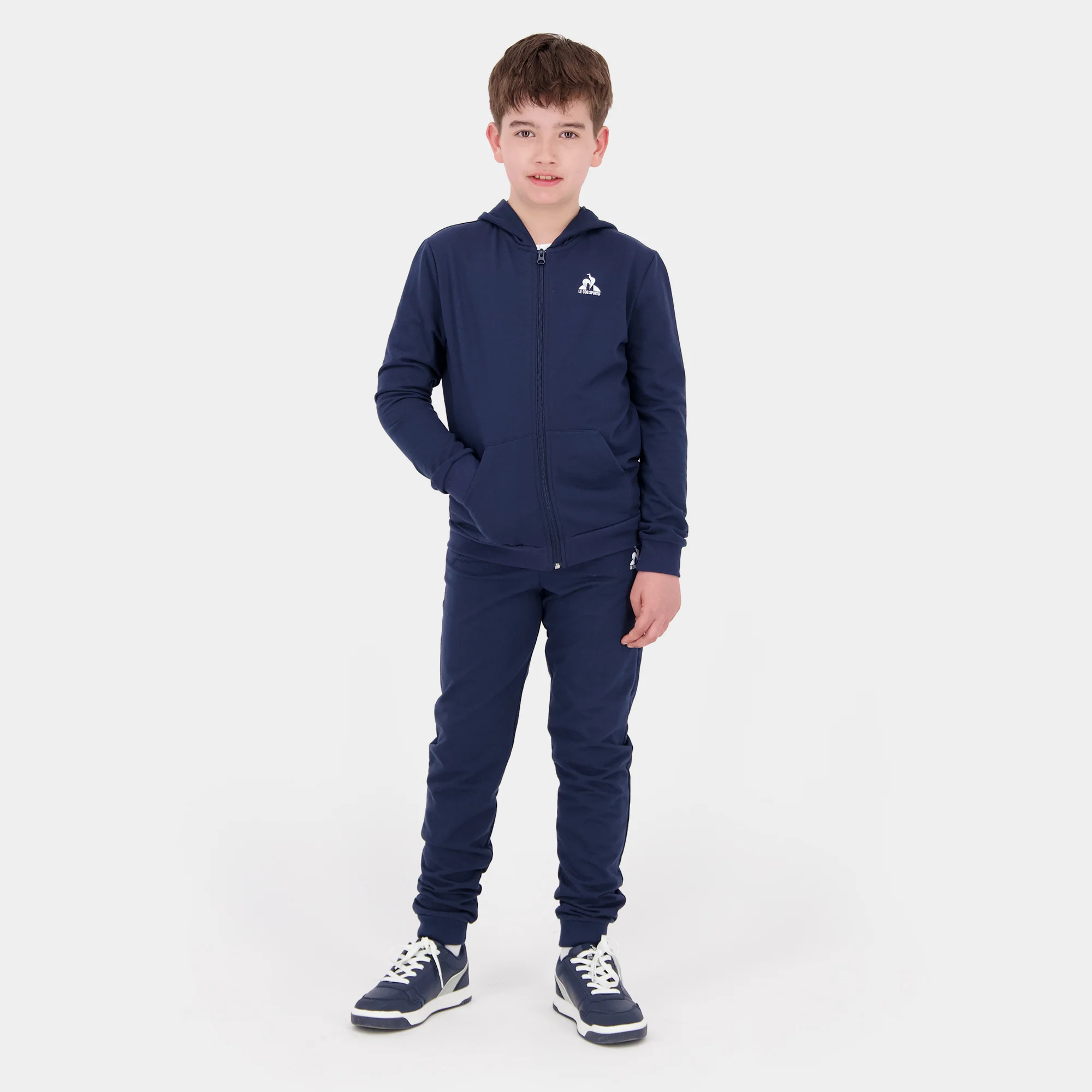 EssentielsChildren's zipped hooded sweatshirt                KIDS' SIZE GUIDE