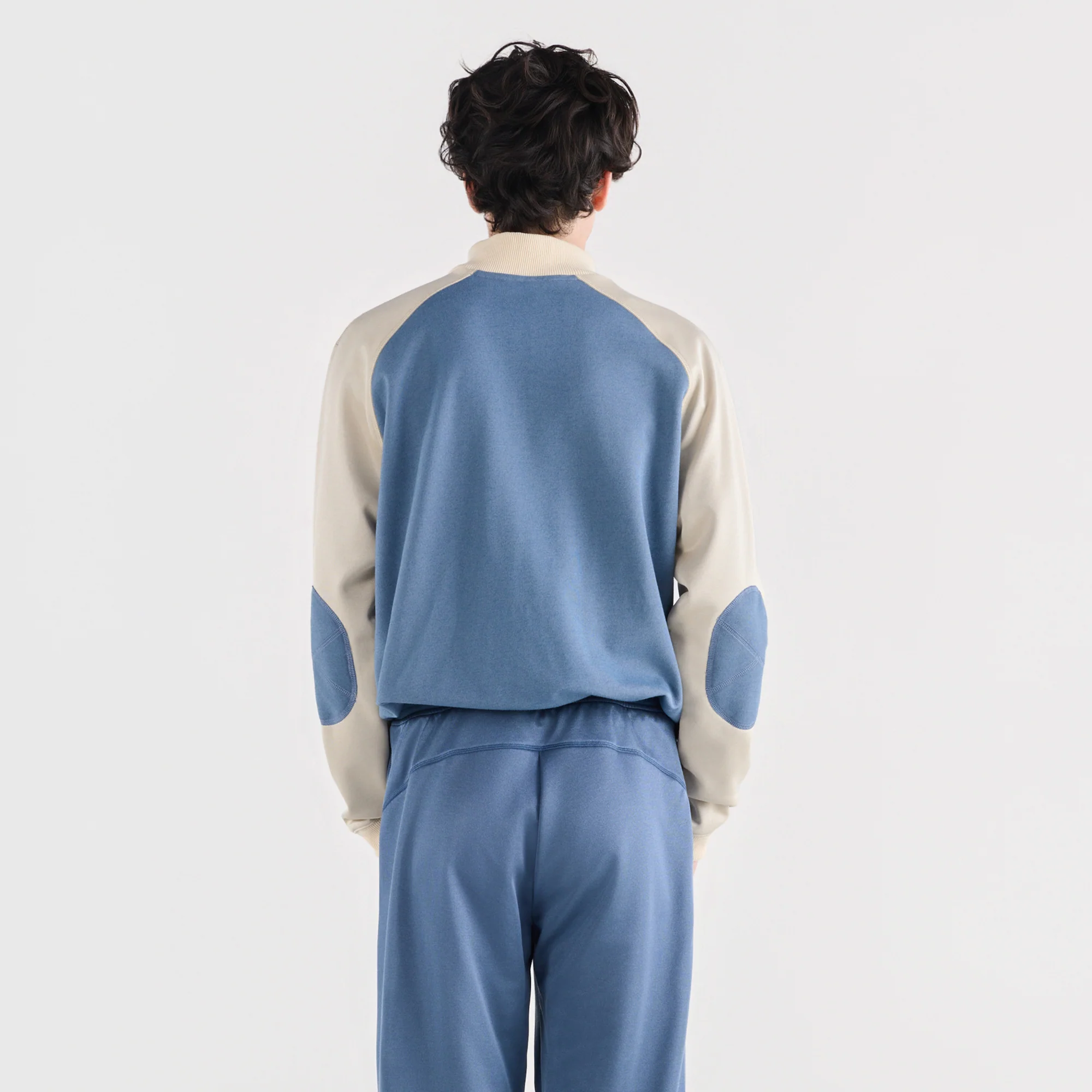 French Olympic TeamMen's Long-Sleeve Zip-Collar Polo Shirt                MEN'S SIZE GUIDE