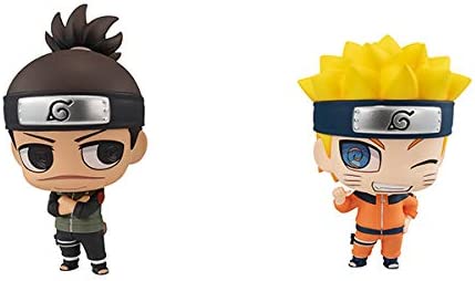 Chimi Mega Buddy Series! NARUTO Iruka Umino & Naruto Uzumaki Set