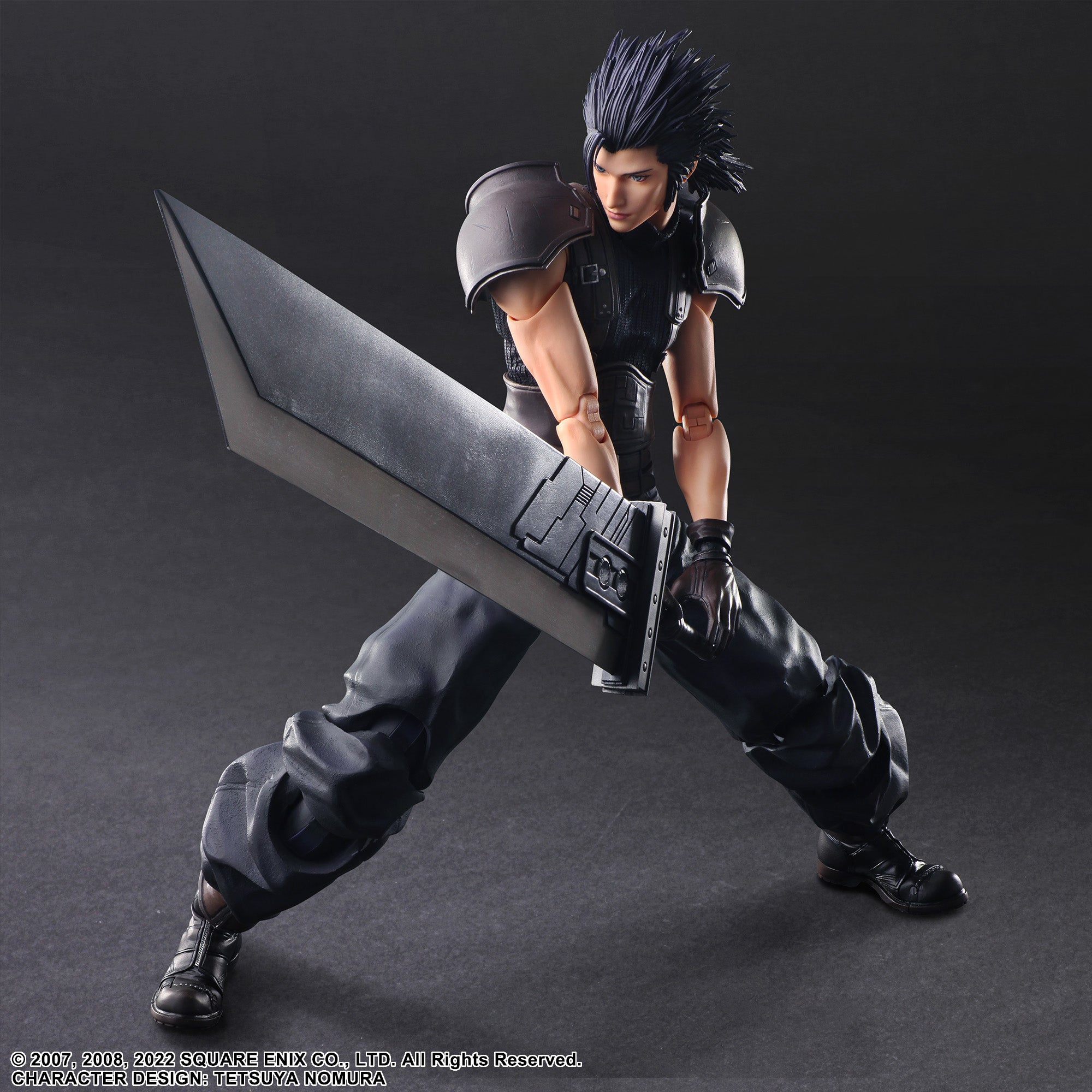 Crisis Core -Final Fantasy VII- Reunion Play Arts Kai Zack Fair Soldier Class 1st