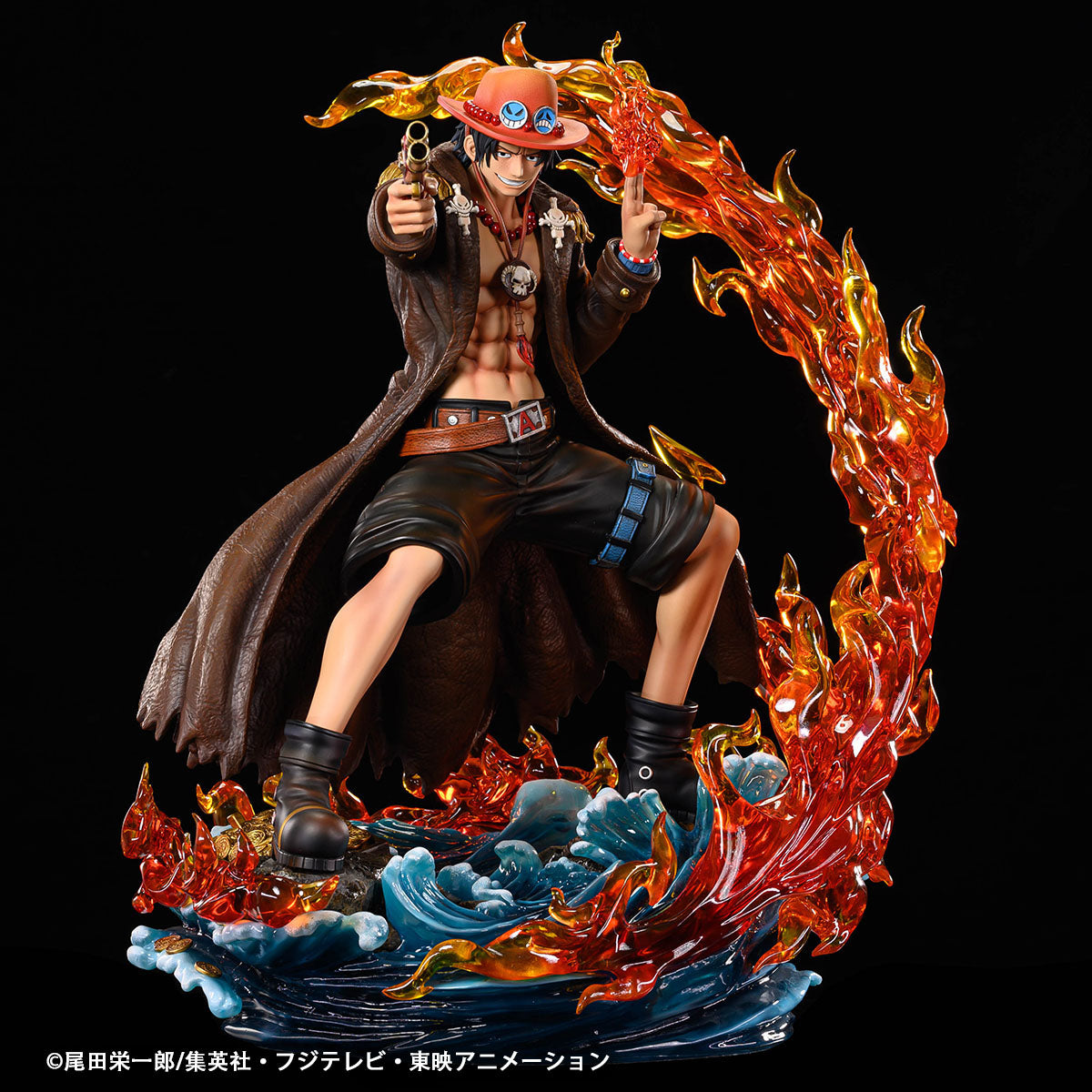 One Piece Log Collection Large Statue Series Ace 1/4 Scale Statue